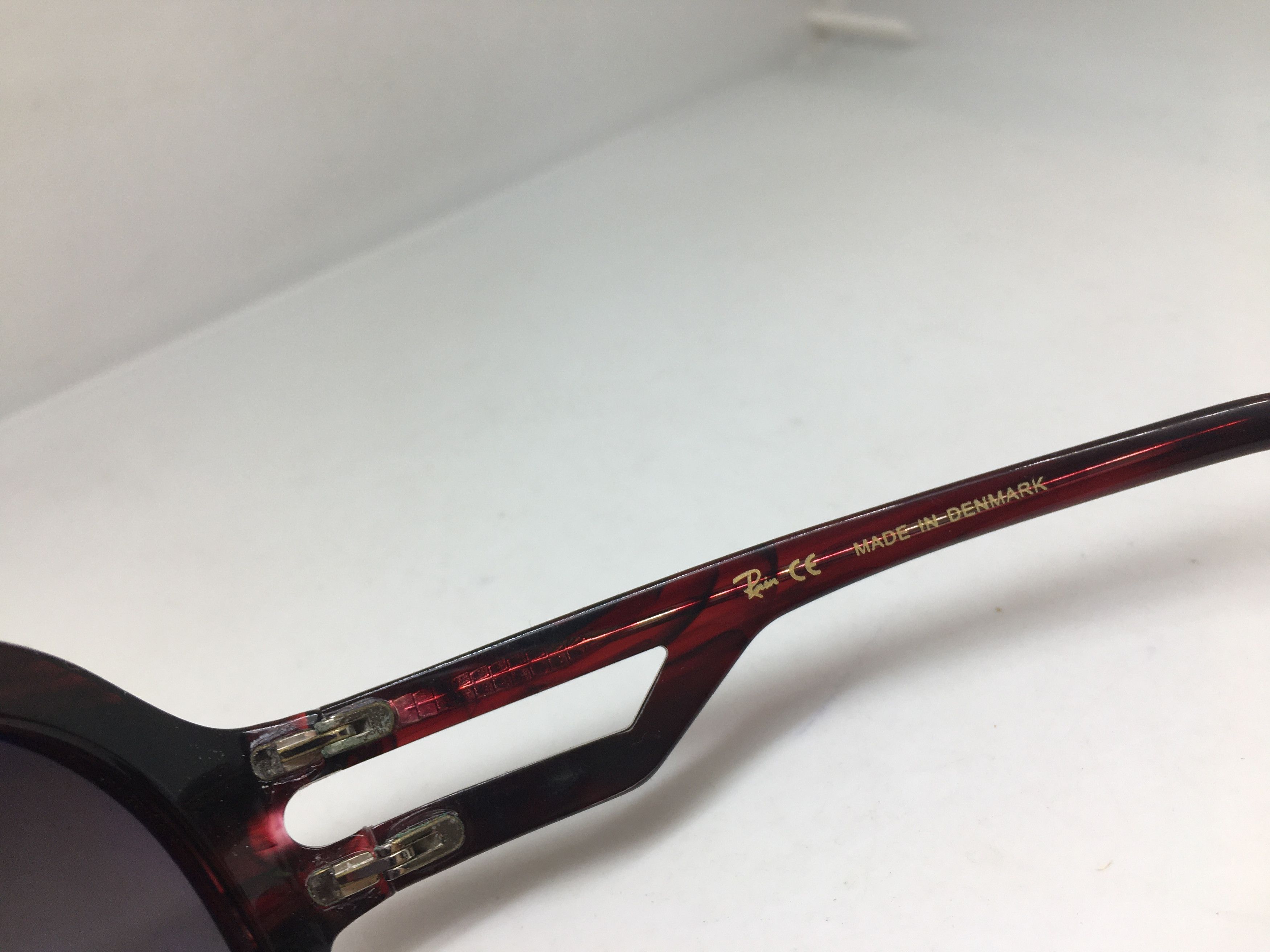 Grey Ant Grey Ant Pursih Red Oversize Round Sunglasses Frame Size ONE SIZE - 4 Thumbnail