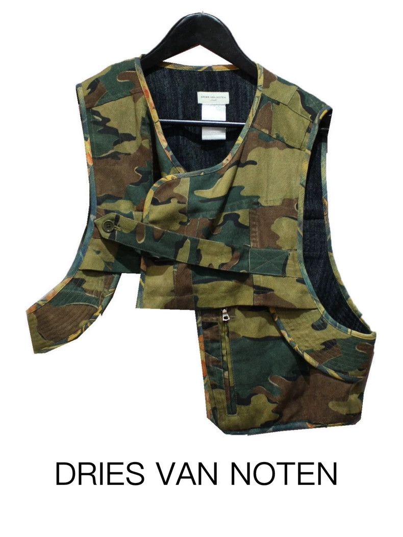 Dries Van Noten DRIES VAN NOTEN size s 17SS holster vest 2502-Nextarrow Size 36S - 1 Thumbnail