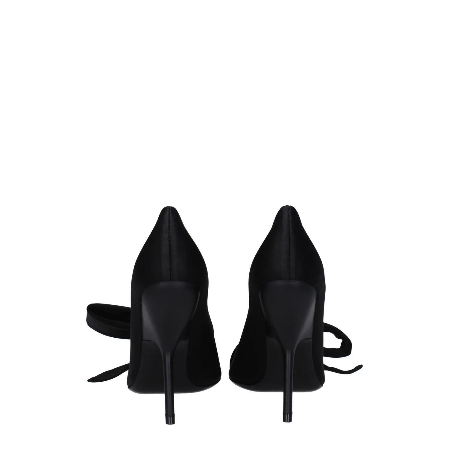 Salvatore Ferragamo ob1o1e1224 Satin Pumps in Black Size US 8.5 / IT 38.5 - 5 Thumbnail