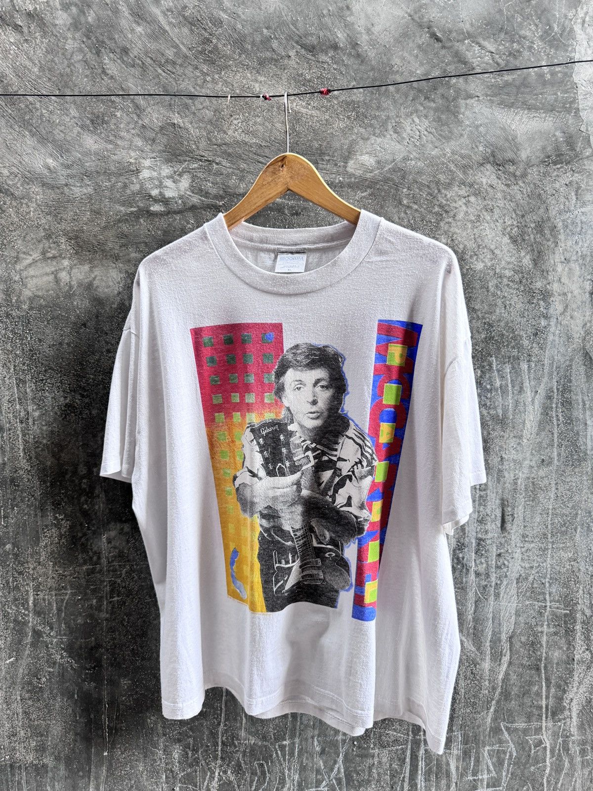 Band Tees × Vintage Paul Mccartney The New World Tour 1989/90 Size US XL / EU 56 / 4 - 1 Thumbnail