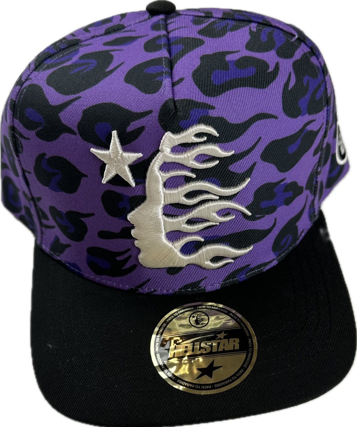HELLSTAR Hellstar Cheetah Print SnapBack Hat | Grailed