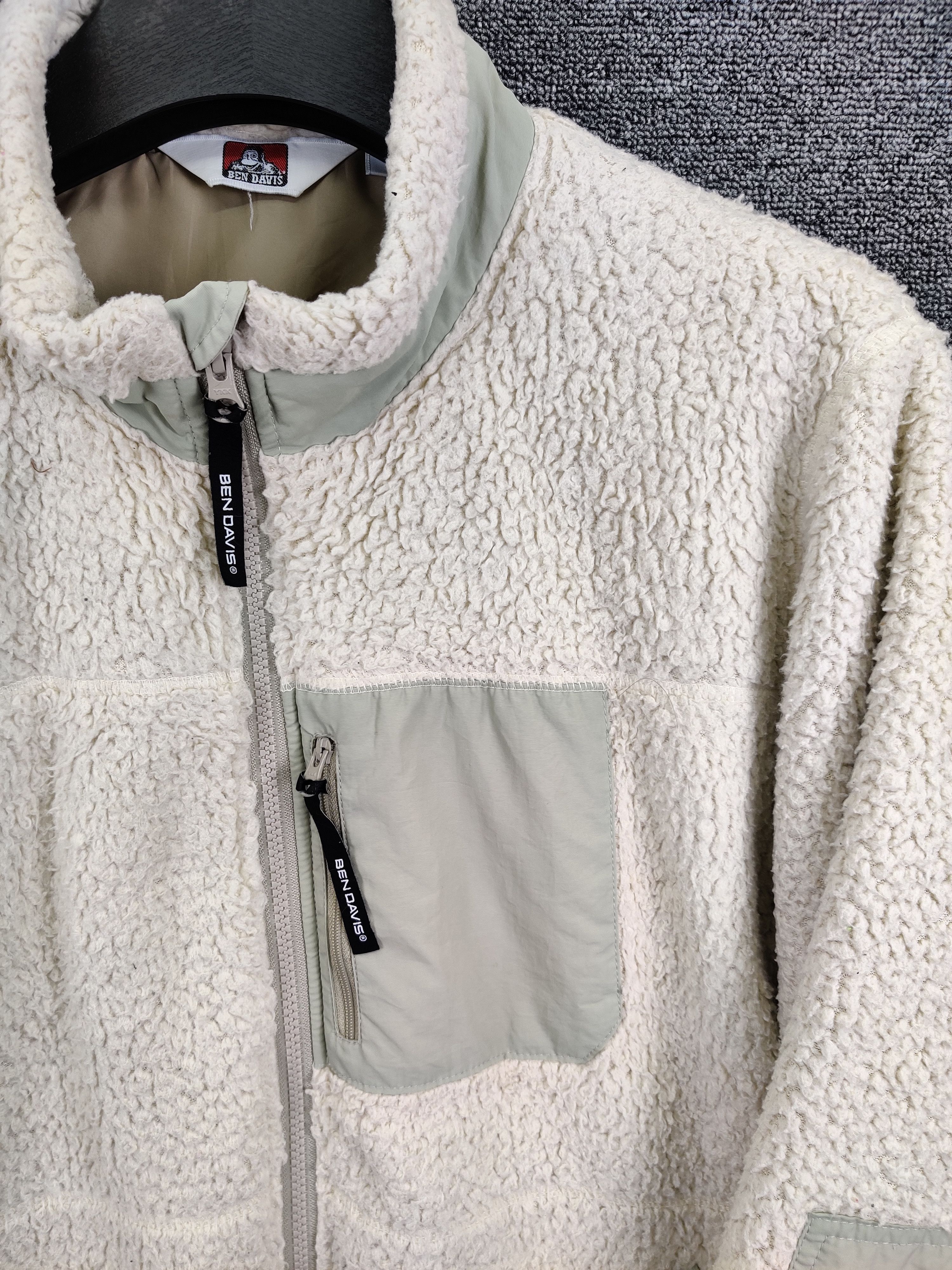 Ben Davis Vintage 90s Ben Davis Sherpa Jacket Size US L / EU 52-54 / 3 - 2 Thumbnail