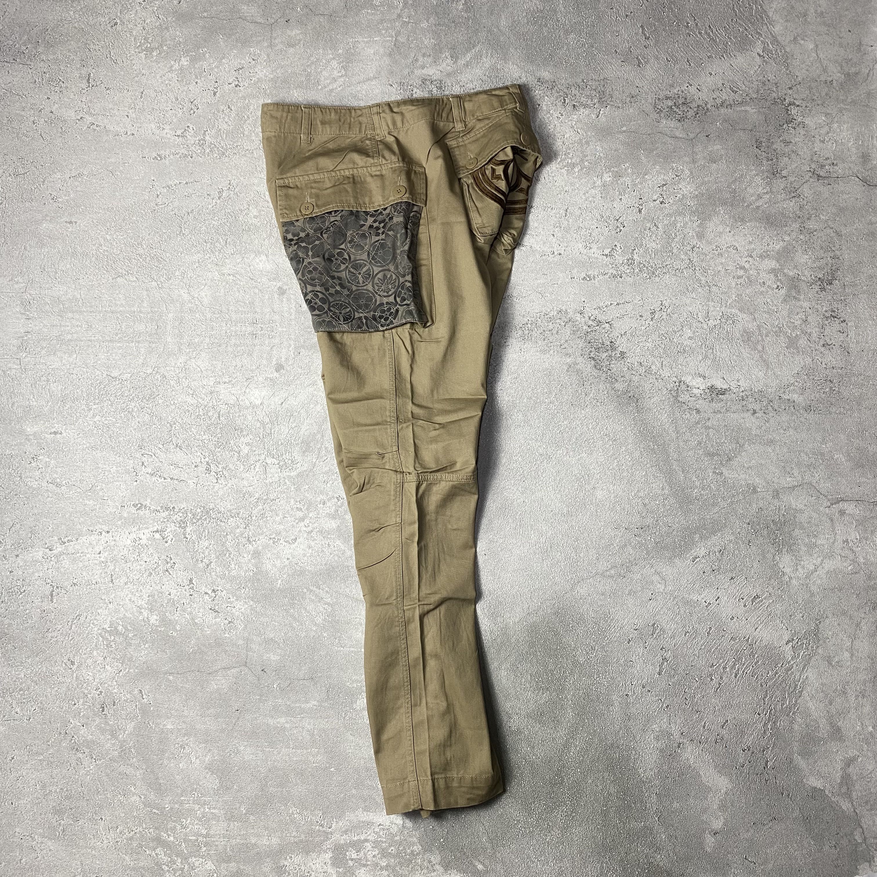 Japanese Brand × Vintage Japanese Cargo Military Monkey Pants usmc style Size US 34 / EU 50 - 3 Thumbnail