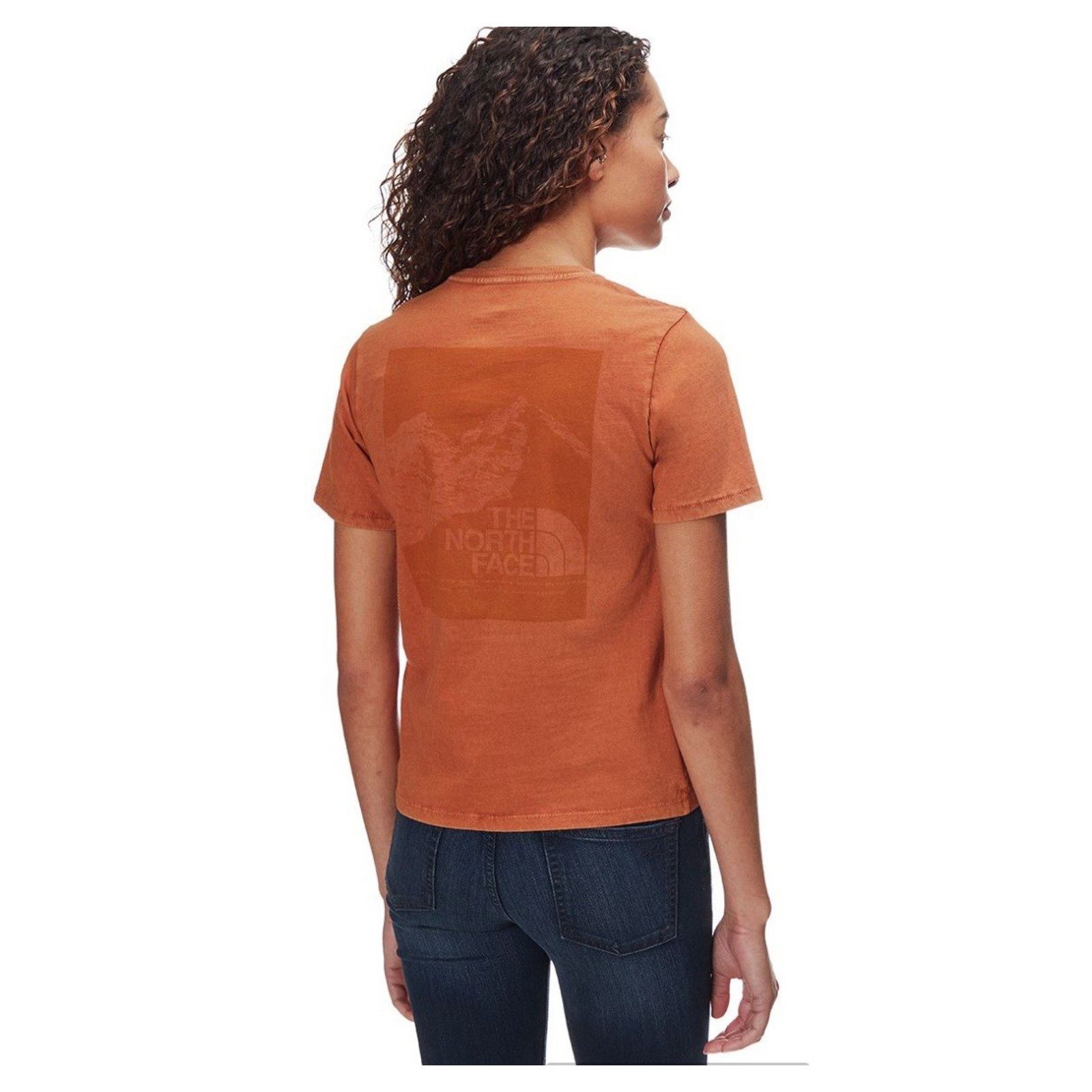 The North Face The North Face Shine On Pocket T-Shirt SS Orange Women Small Size S / US 4 / IT 40 - 3 Thumbnail