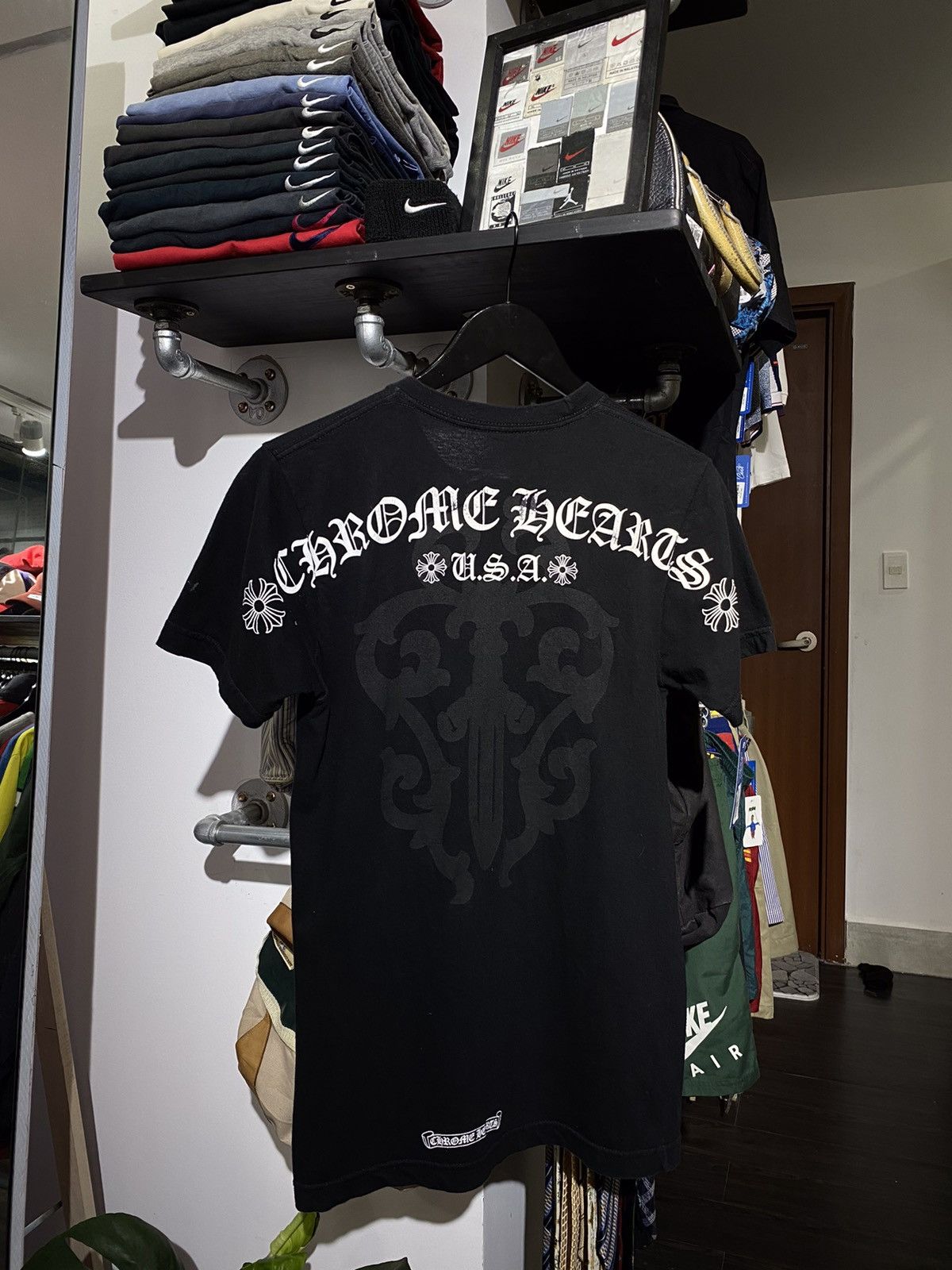 Chrome Hearts Chrome Heart USA DaggerBlack Tshirt Size US S / EU 44-46 / 1 - 3 Thumbnail