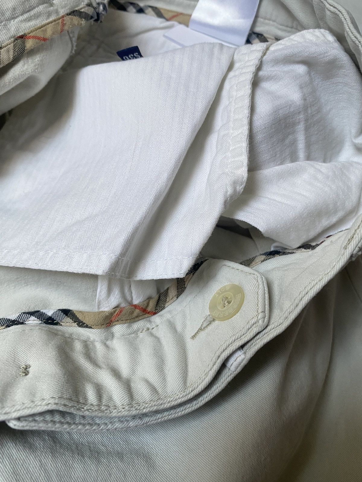 Burberry × Vintage Burberry Golf vintage 36 cream chino trousers vintage y2k Size US 36 / EU 52 - 11 Thumbnail