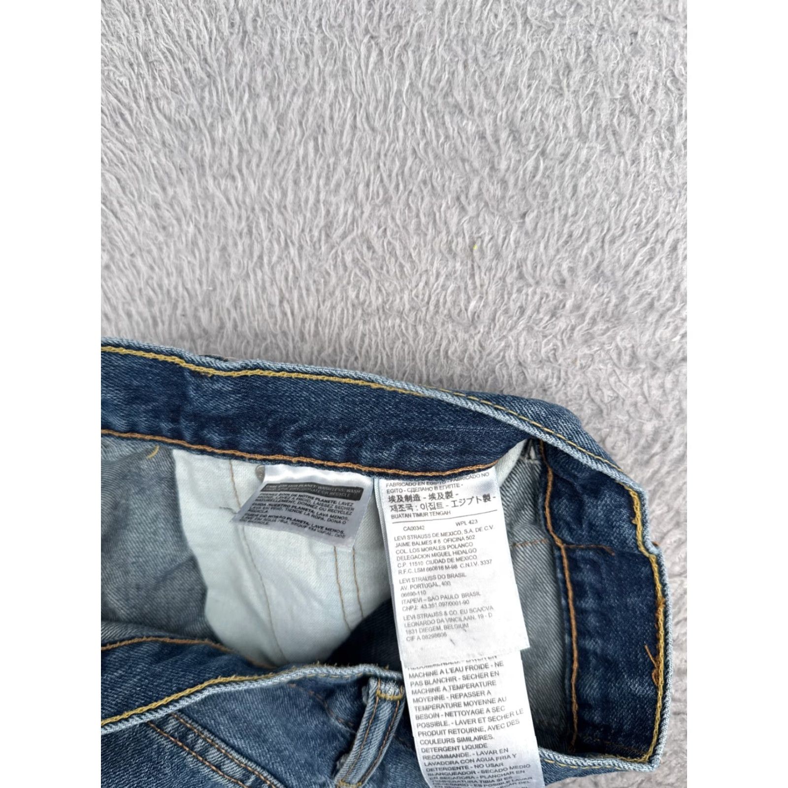 Levi's Levi's Women Short Cut-Off Blue Denim 511 Distressed 31x11 Patch Floral 32 Regular Jeans Size 24" / US 00 / IT 34 - 7 Thumbnail