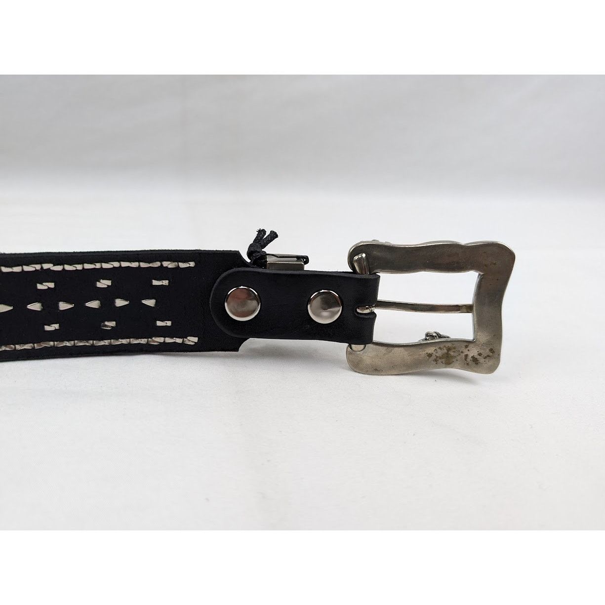 Enfants Riches Deprimes o1rshd1 Q:2 / Size: 110 / Goodbye Franky Belt in Black/Silve Size 44 - 6 Thumbnail