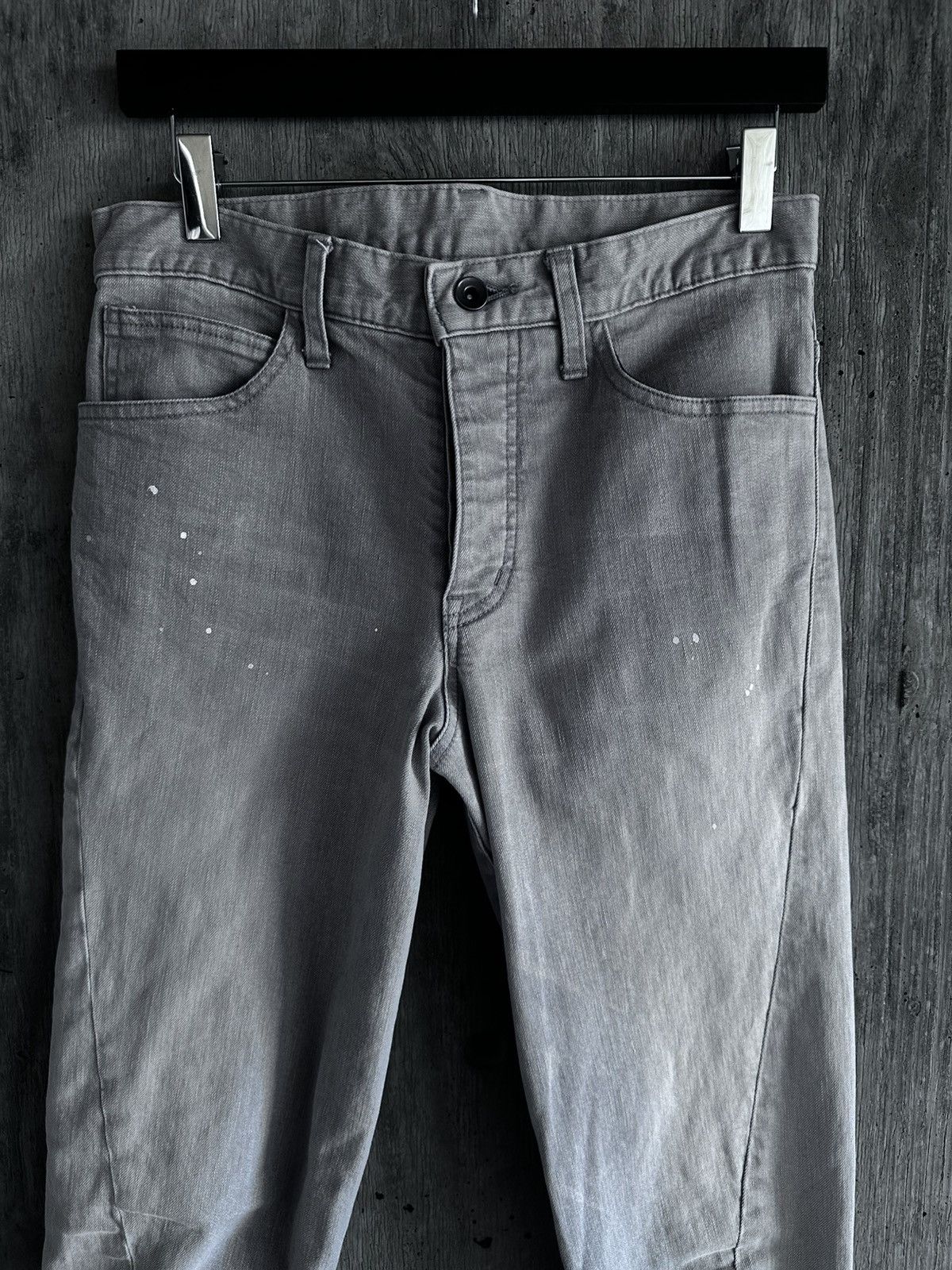 If Six Was Nine × Le Grande Bleu (L.G.B.) × Shellac SHELLAC J CUT SPIRAL DENIM ZIPPER POCKET Size US 30 / EU 46 - 4 Thumbnail