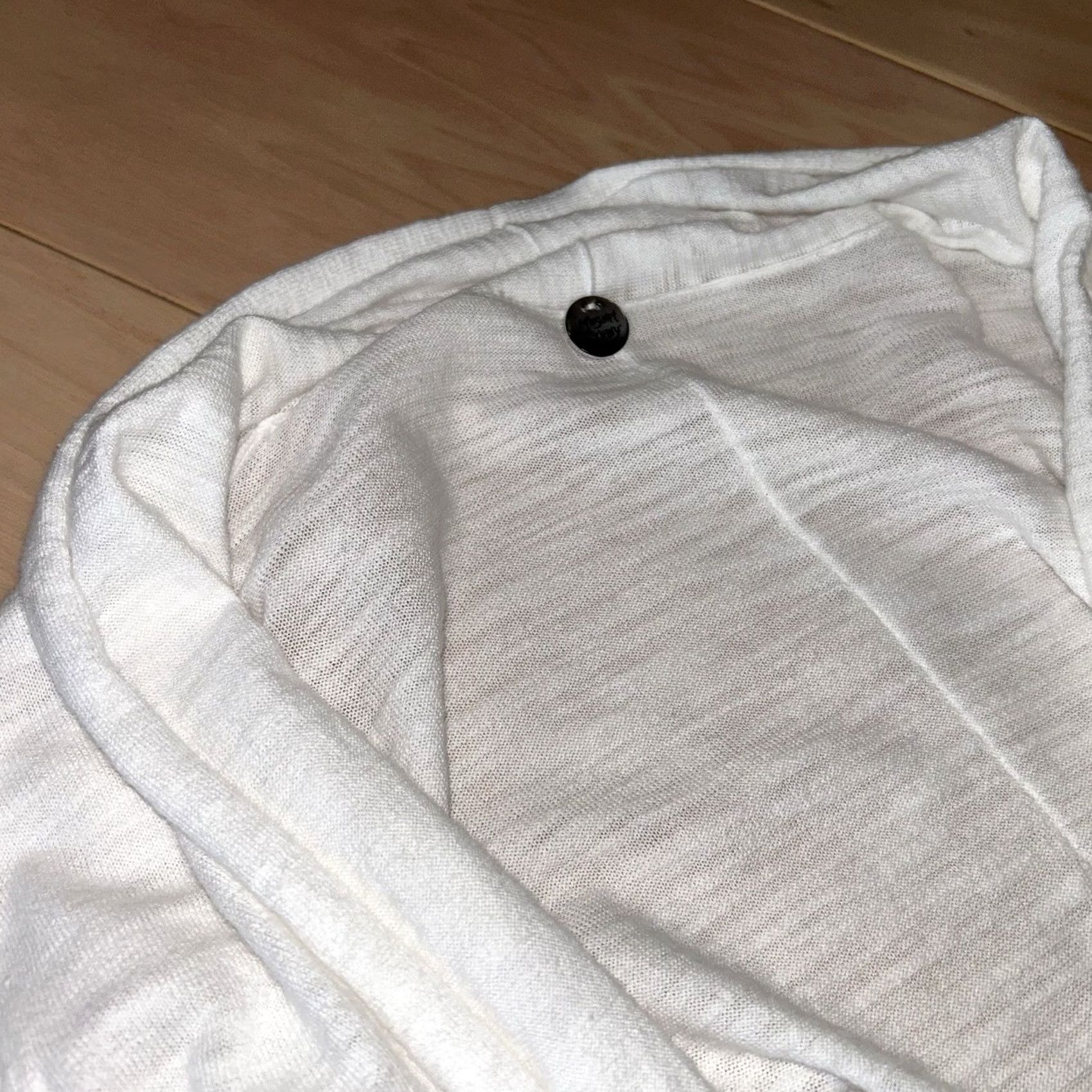 Vintage VINTAGE Margaret O'Leary White Open Front Cardigan Wrap Women’s S Knit Cotton Solid V-Neck Long Sleeve Casual Modern Size S / US 4 / IT 40 - 2 Thumbnail