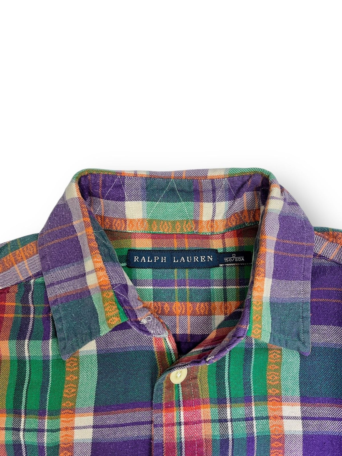 Polo Ralph Lauren × RRL Ralph Lauren × Ralph Lauren Y2K Ralph Lauren Double Pocket Multicolor Plaid Flannel Size US S / EU 44-46 / 1 - 6 Thumbnail