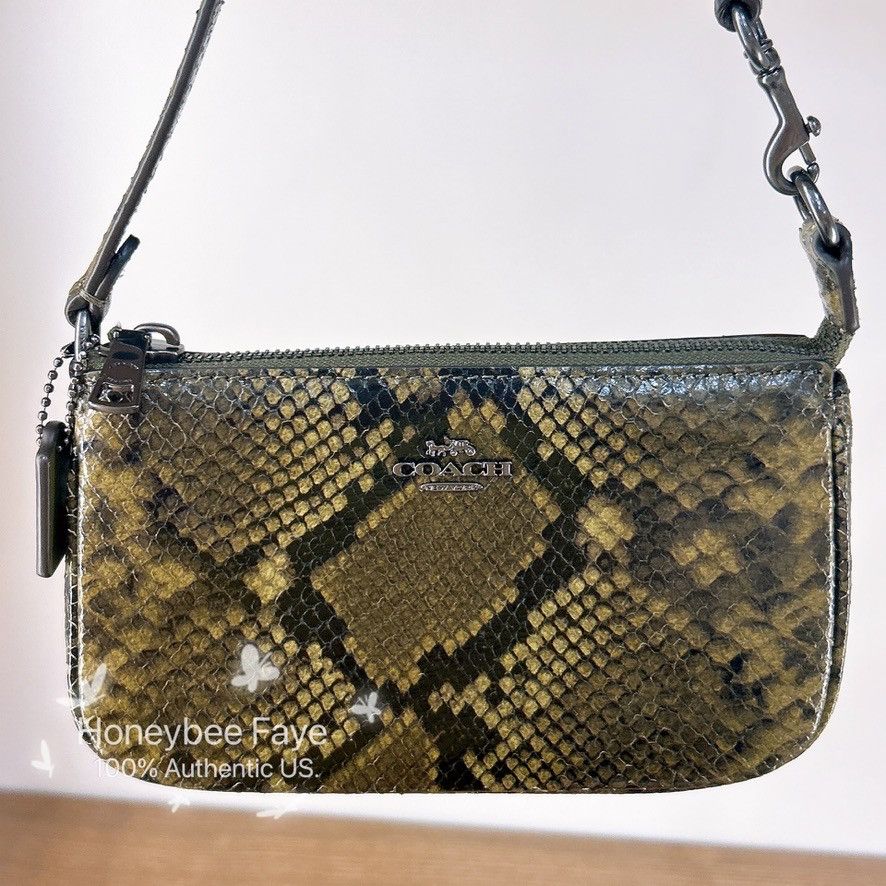 Coach Nolita 19 With Snake Print CCF62 Size ONE SIZE - 3 Thumbnail
