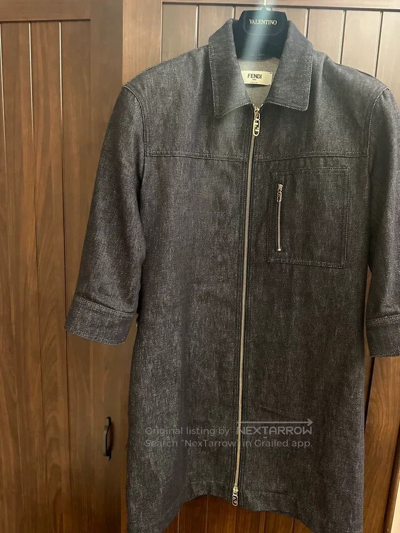 Fendi Fendi Denim dress Size M / US 6-8 / IT 42-44 - 4 Thumbnail