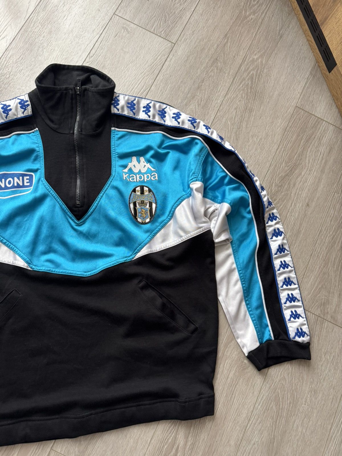 Kappa Vintage 1992-1993 Juventus Tracksuit Jacket Kappa Danone Size US S / EU 44-46 / 1 - 3 Thumbnail