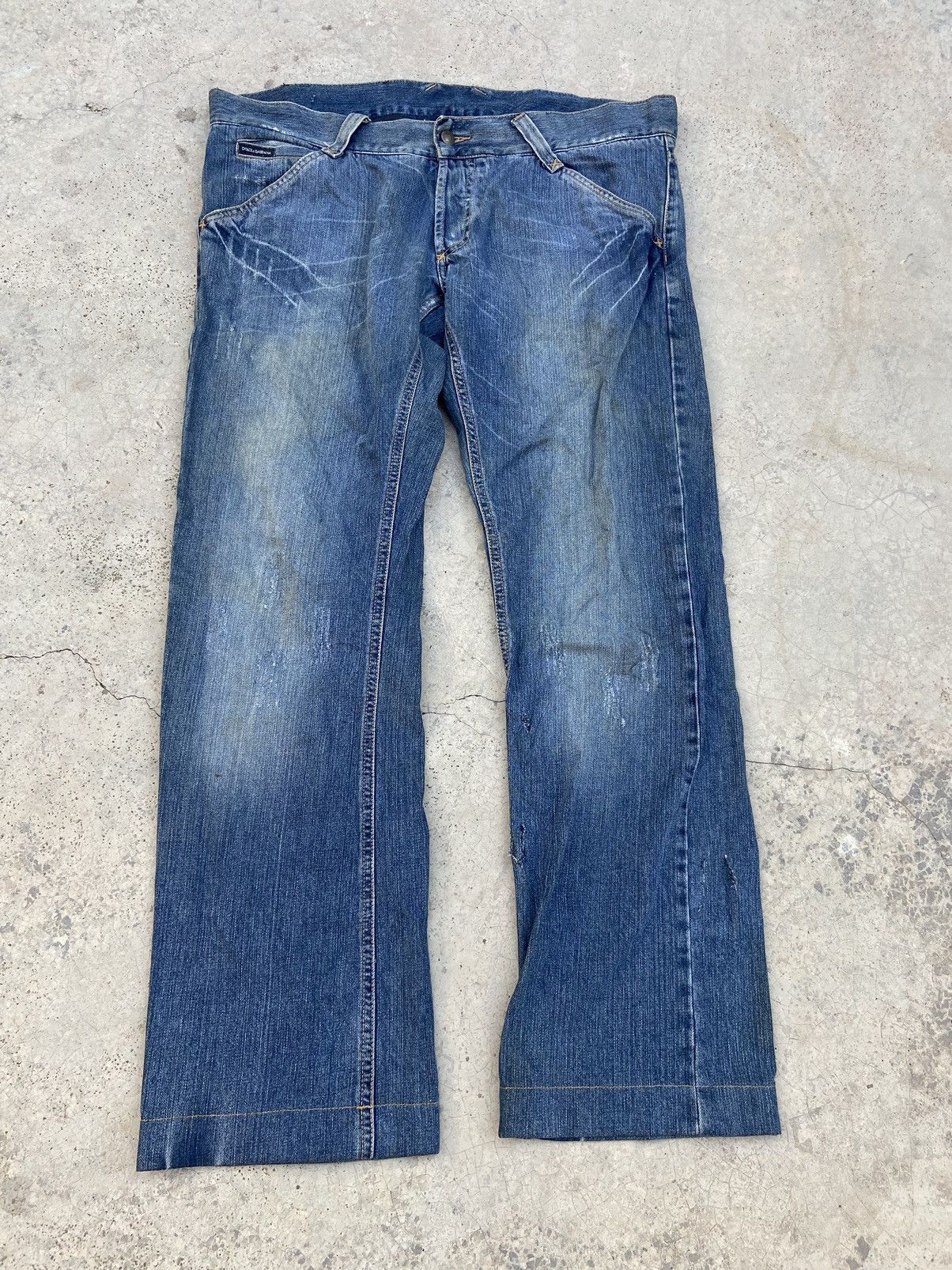 Dolce & Gabbana D&G jeans distressed Dolce Gabbana Size US 38 / EU 54 - 5 Thumbnail