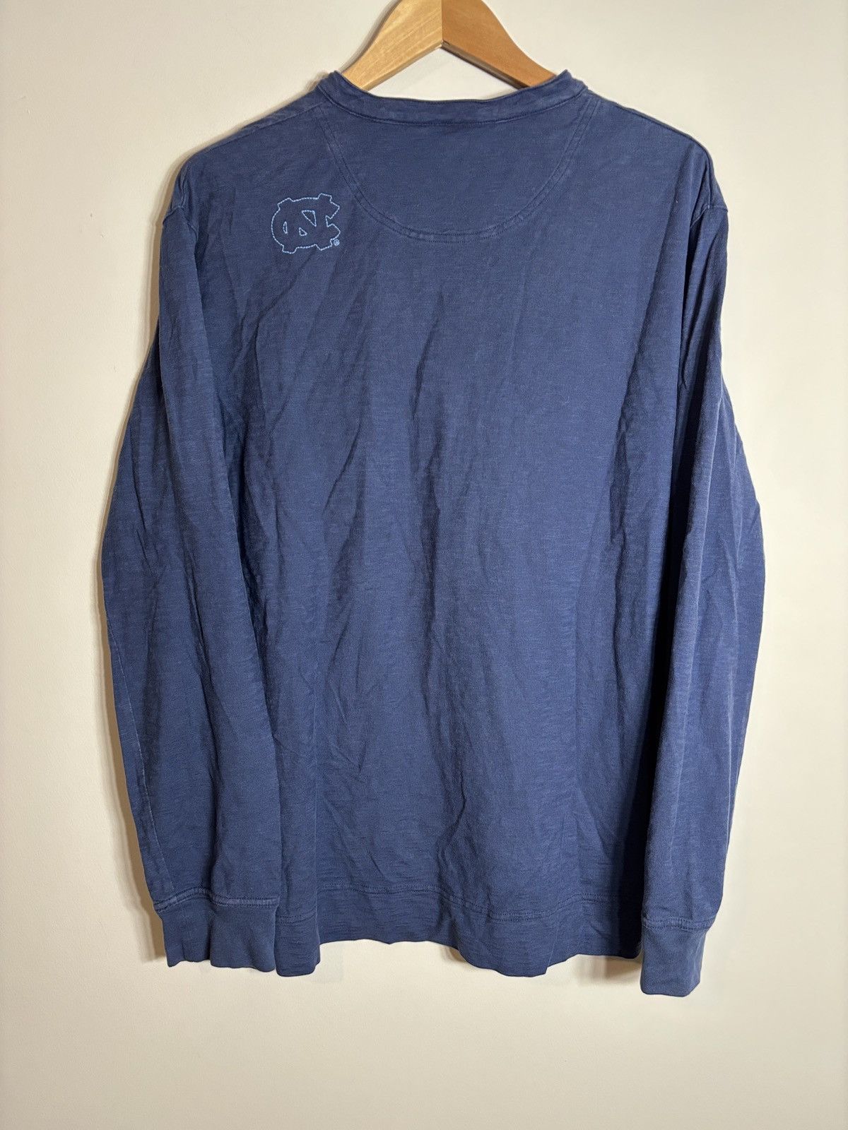 Nike Vintage Nike Carolina Tar Heels Long Sleeve Henley Y2K Large Size US L / EU 52-54 / 3 - 3 Thumbnail