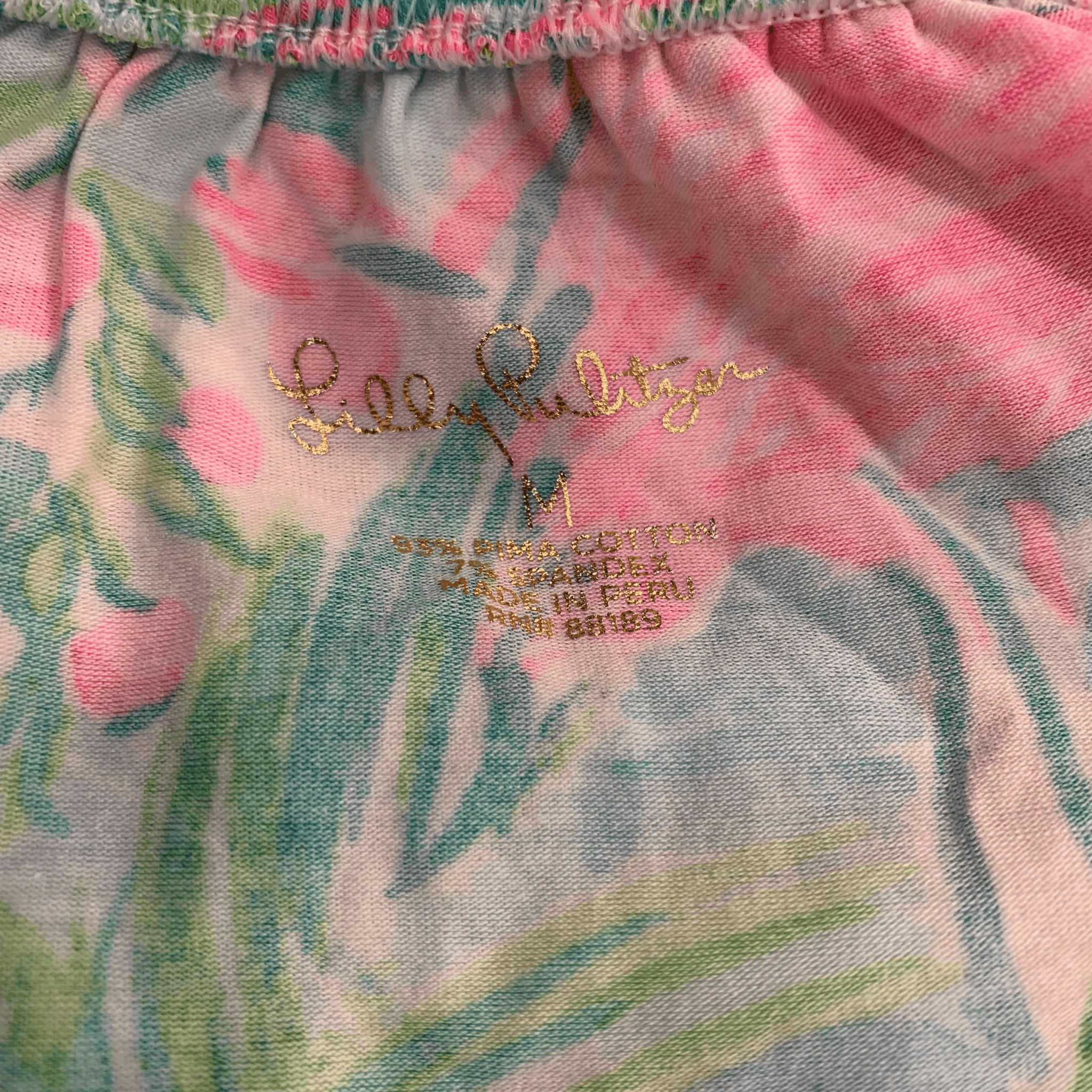Lilly Pulitzer Flamingo Printed La Fortuna Top Size M / US 6-8 / IT 42-44 - 3 Thumbnail