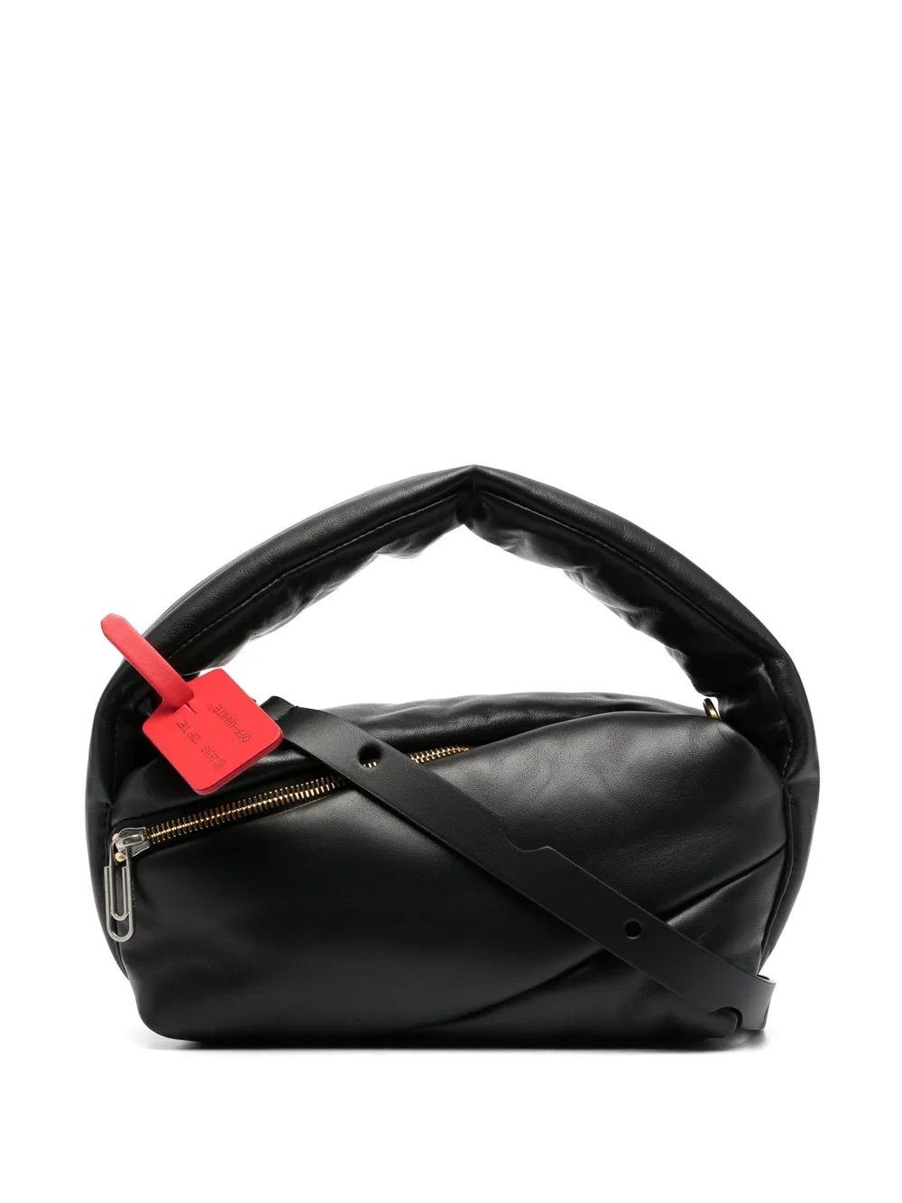 Off-White o1y1225 Size : OS / Leather Handbag in Black Size ONE SIZE - 1 Thumbnail