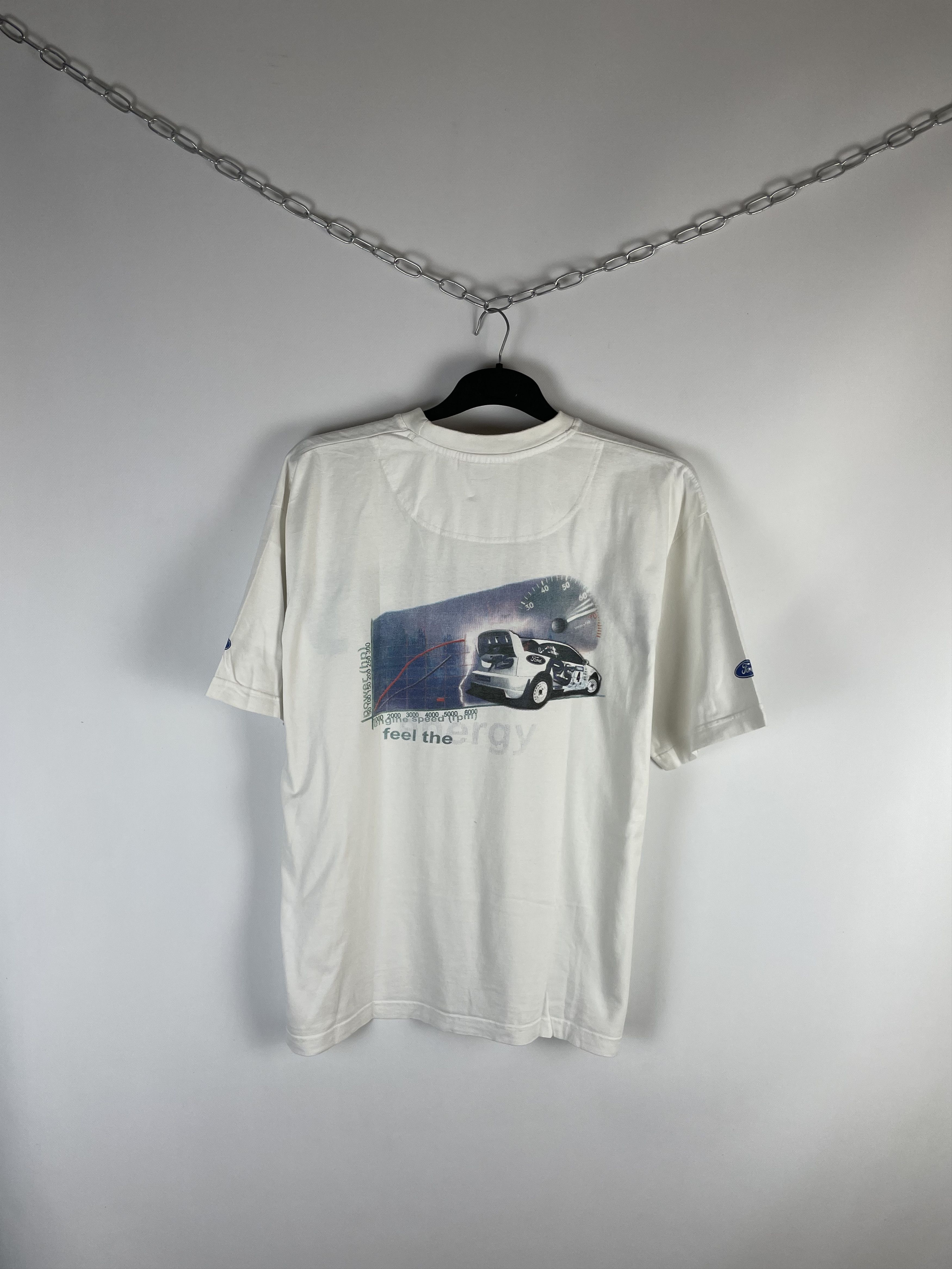 Ford × Vintage Vintage Ford Tee 90s Size US XL / EU 56 / 4 - 1 Thumbnail