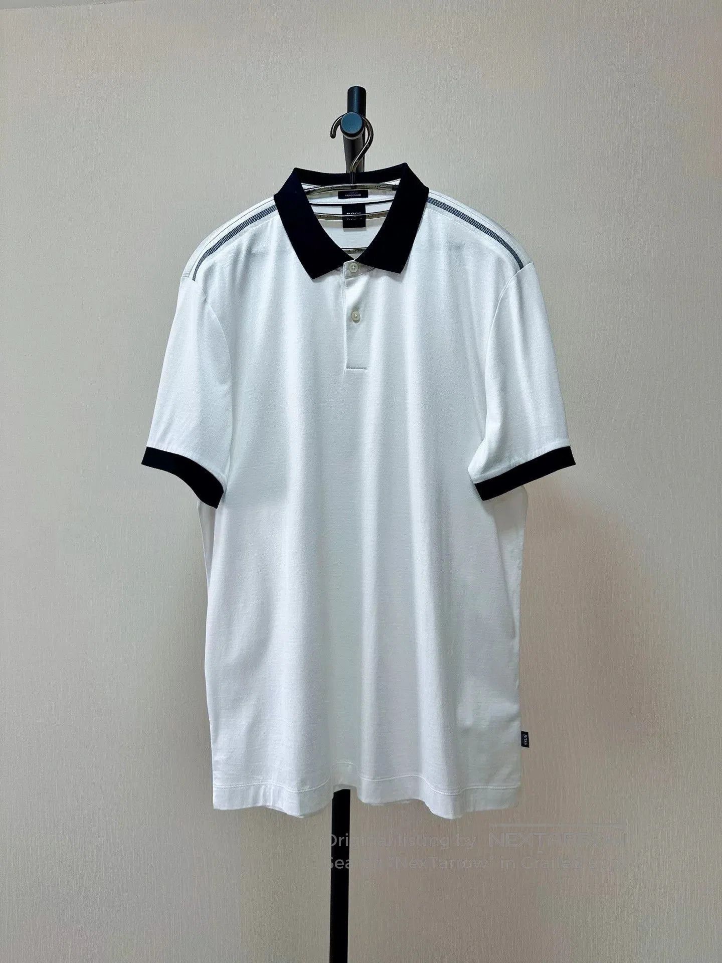 Hugo Boss BOSS White Short-Sleeve Polo Shirt. Size US XXL / EU 58 / 5 - 1 Thumbnail