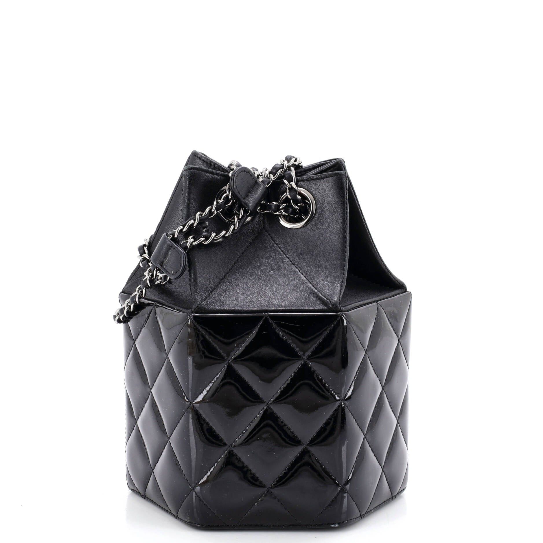 Chanel Hexagon CC Drawstring Bucket Bag Size ONE SIZE - 1 Thumbnail