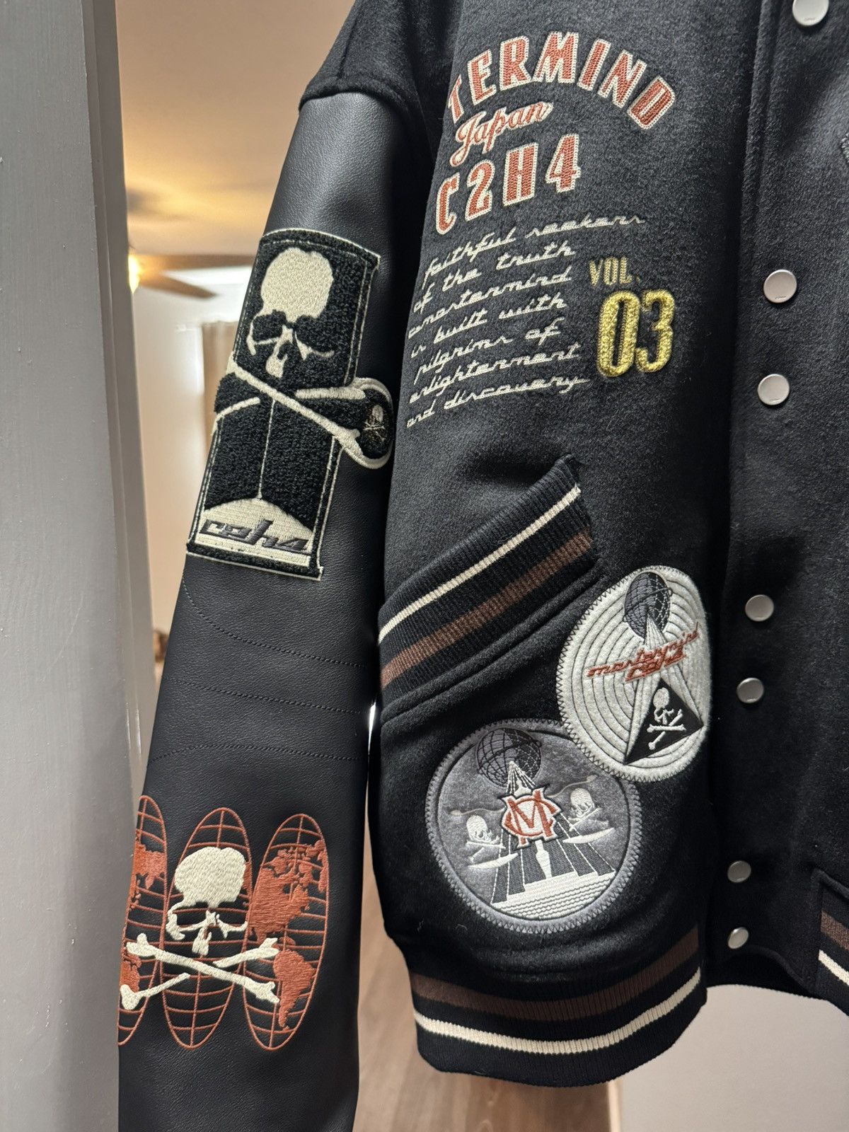 C2H4 × Mastermind Japan MASTERMIND X C2H4 Varsity Size US L / EU 52-54 / 3 - 5 Thumbnail