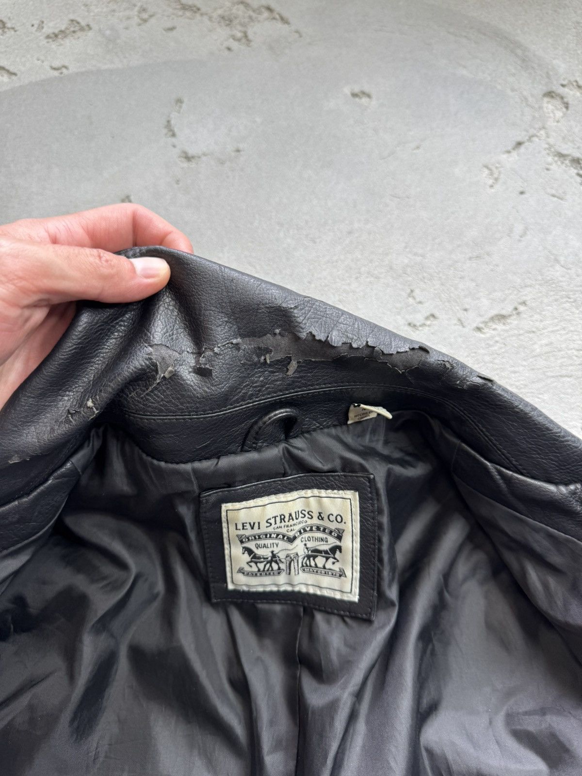 Levi's Levis Vintage Real leather jacket Size M / US 6-8 / IT 42-44 - 4 Thumbnail