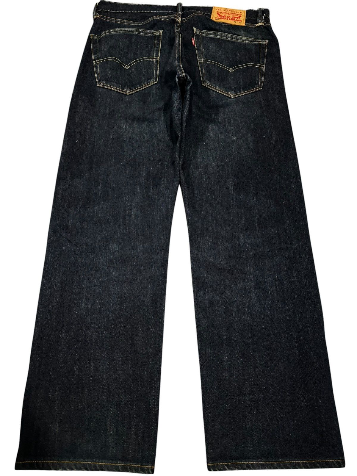 Levi's × Vintage Y2k Vintage Levi’s Lot 505 Faded Straight Cut Denim Jeans Size US 32 / EU 48 - 2 Thumbnail