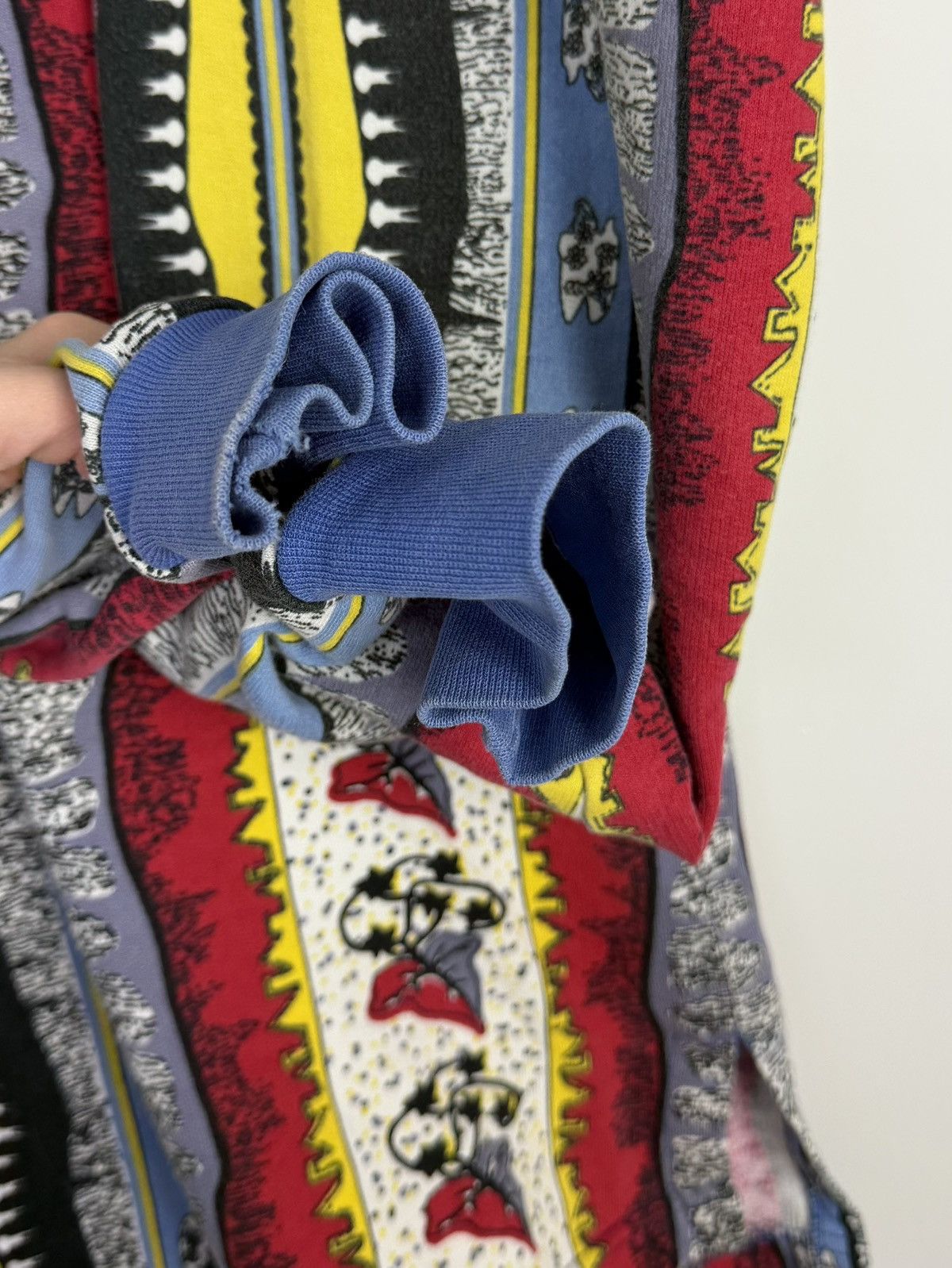 Other Unique Etirel Vintage 80's 90's Pattern Sweatshirt Size US M / EU 48-50 / 2 - 7 Thumbnail
