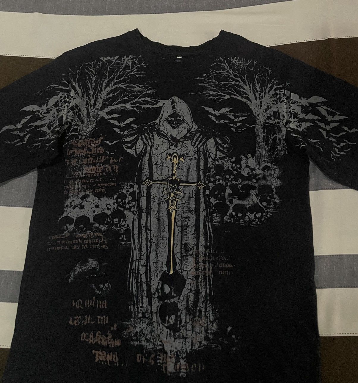 Affliction Combo vtg y2k affiliction aop tee Size US L / EU 52-54 / 3 - 8 Thumbnail