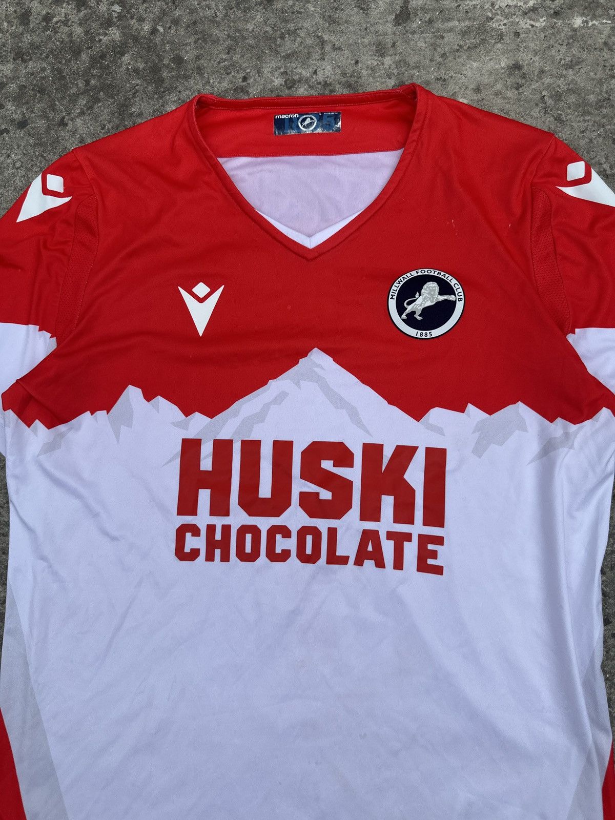 Macron Macron Millwall FC Soccer Jersey Rare Streetwear Casual UK L Size US XXL / EU 58 / 5 - 2 Thumbnail
