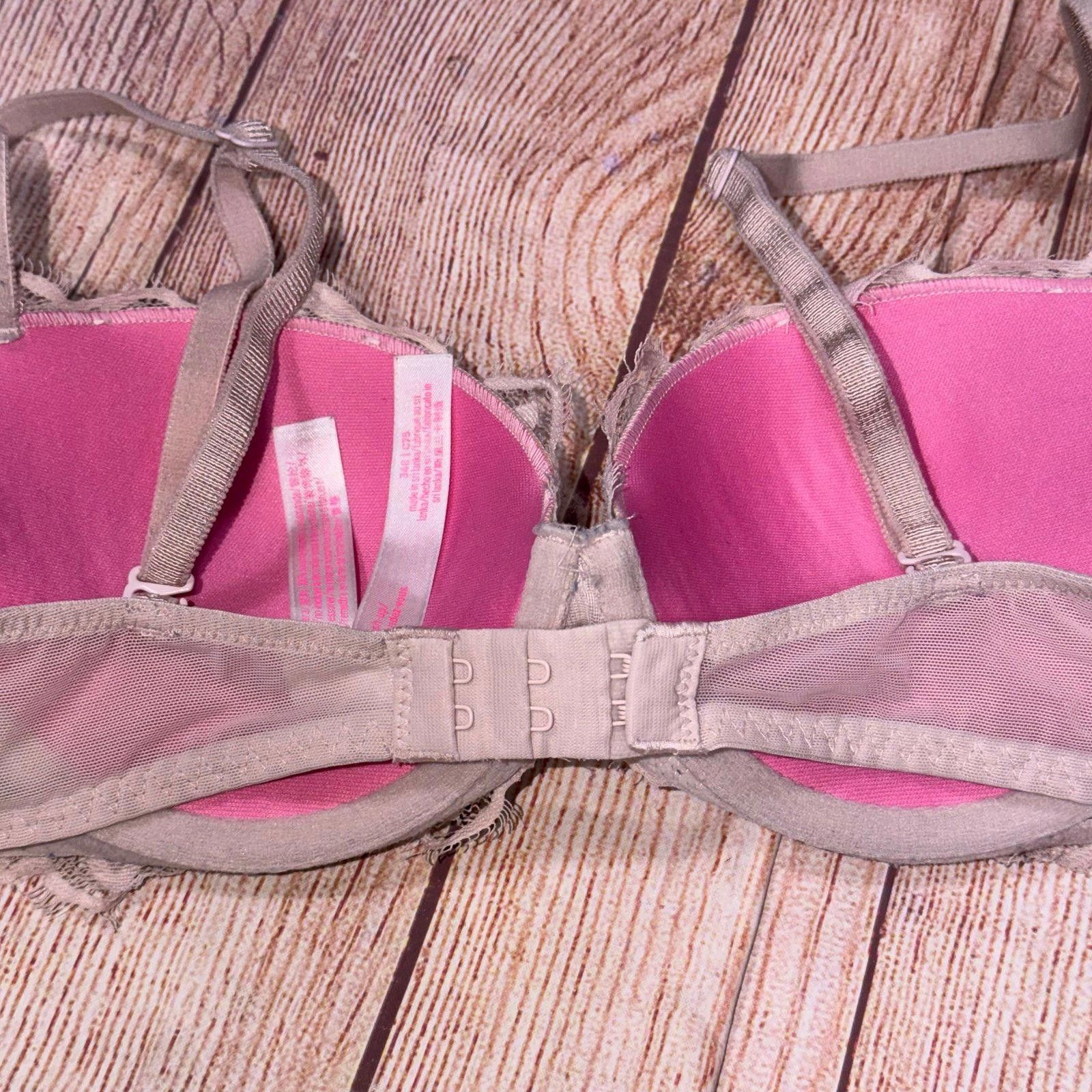 Pink Victoria's Secret PINK Date Push-Up Bra 34B Size ONE SIZE - 5 Thumbnail