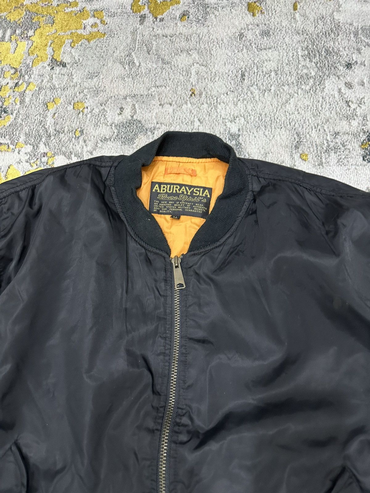 Flight Club Vintage Aburaysia MA-1 Bomber Flight Jacket Size US XL / EU 56 / 4 - 7 Thumbnail