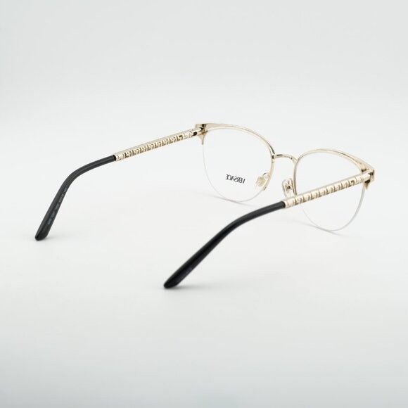 Versace Versace VE1297 1002 Eyeglasses Gold 53mm Cat Eye Frame Size ONE SIZE - 10 Thumbnail
