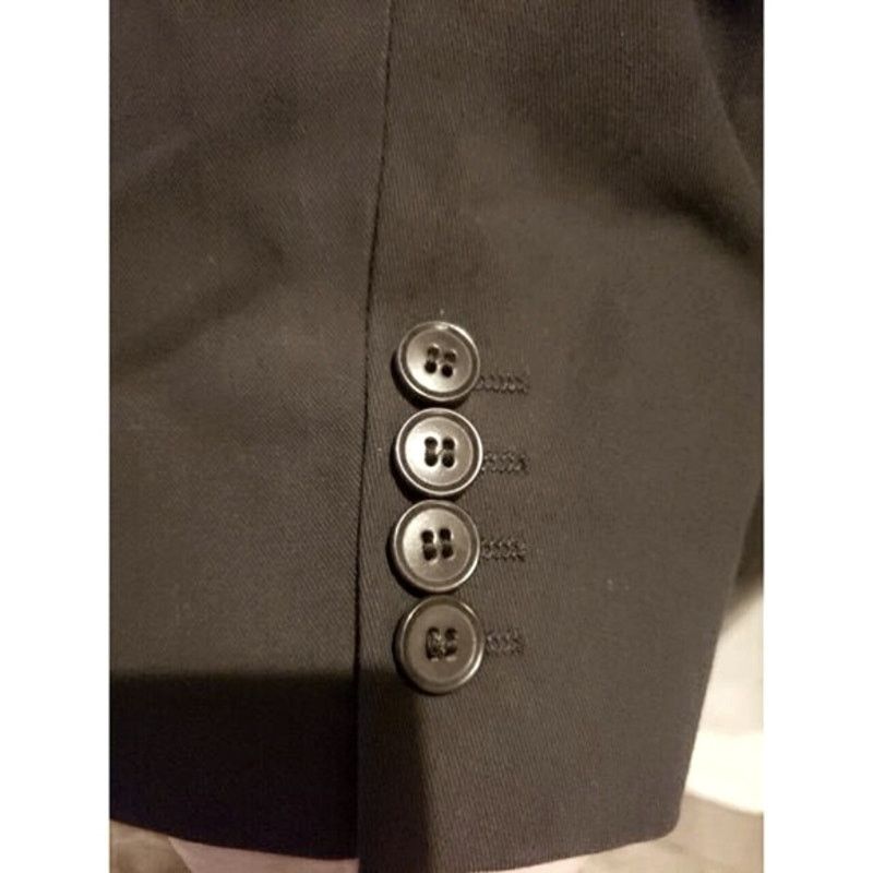 Hugo Boss navy blue Hugo Boss Sport Coat Jacket Blazer 38R Men Size 38R - 2 Thumbnail