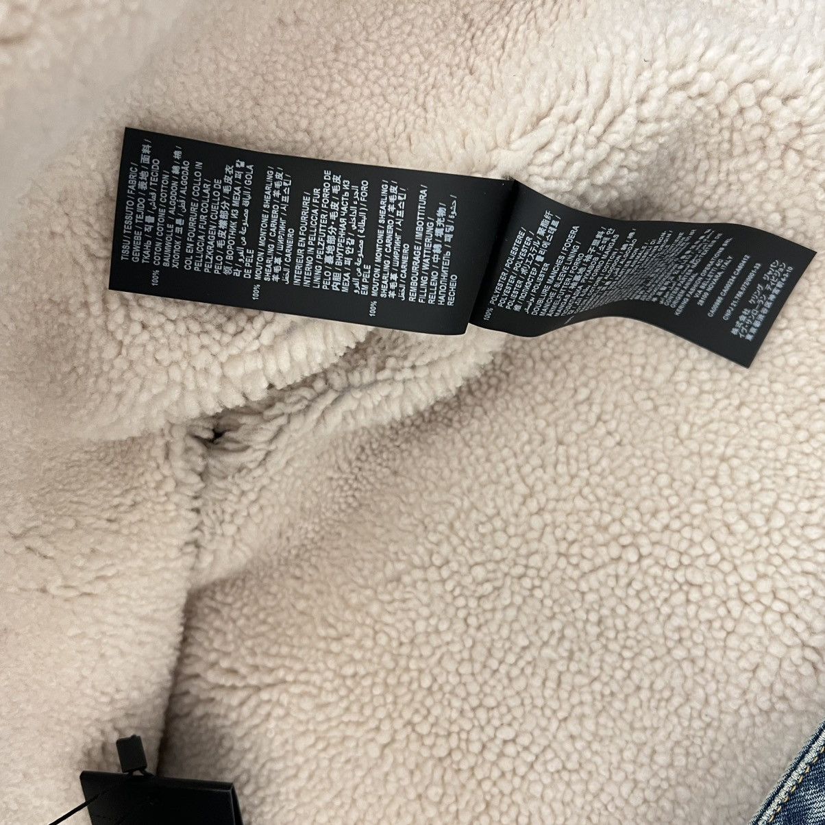 Saint Laurent Paris Saint Laurent Shearling Denim Jacket in Small Size US S / EU 44-46 / 1 - 6 Thumbnail
