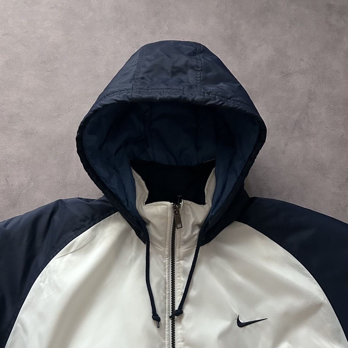 Nike Nike Men’s Dawn Jacket/Bomber Vintage Blue/White Size:L Size US L / EU 52-54 / 3 - 2 Thumbnail