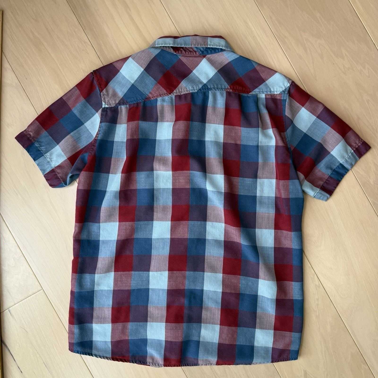 ORTOVOX Ortovox Short Sleeve Shirt M Multicolor Check Wool Blend Size US M / EU 48-50 / 2 - 9 Thumbnail