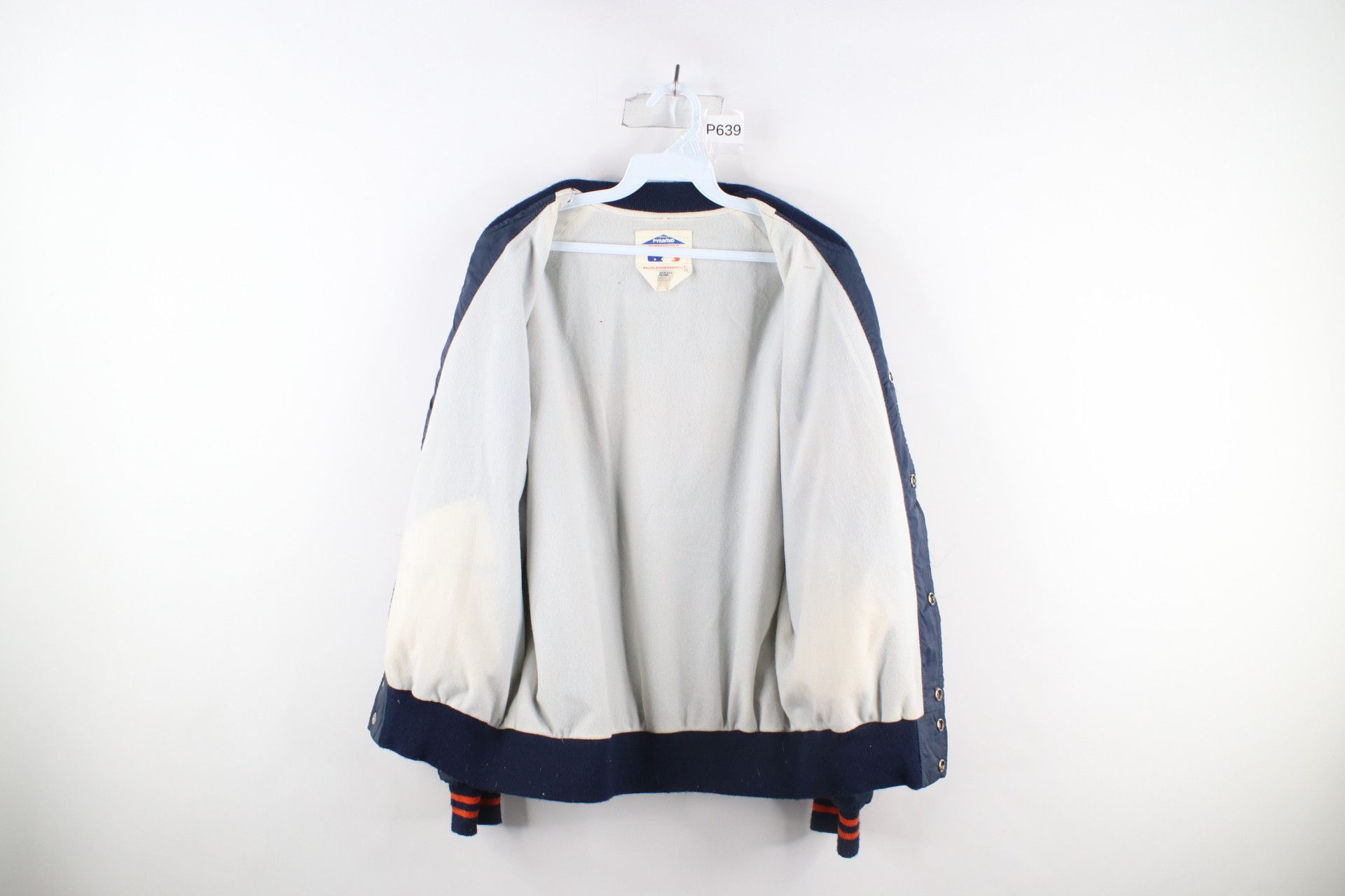 Vintage Vintage 80s Lined Detroit Tigers Baseball Bomber Jacket USA Size US L / EU 52-54 / 3 - 9 Thumbnail