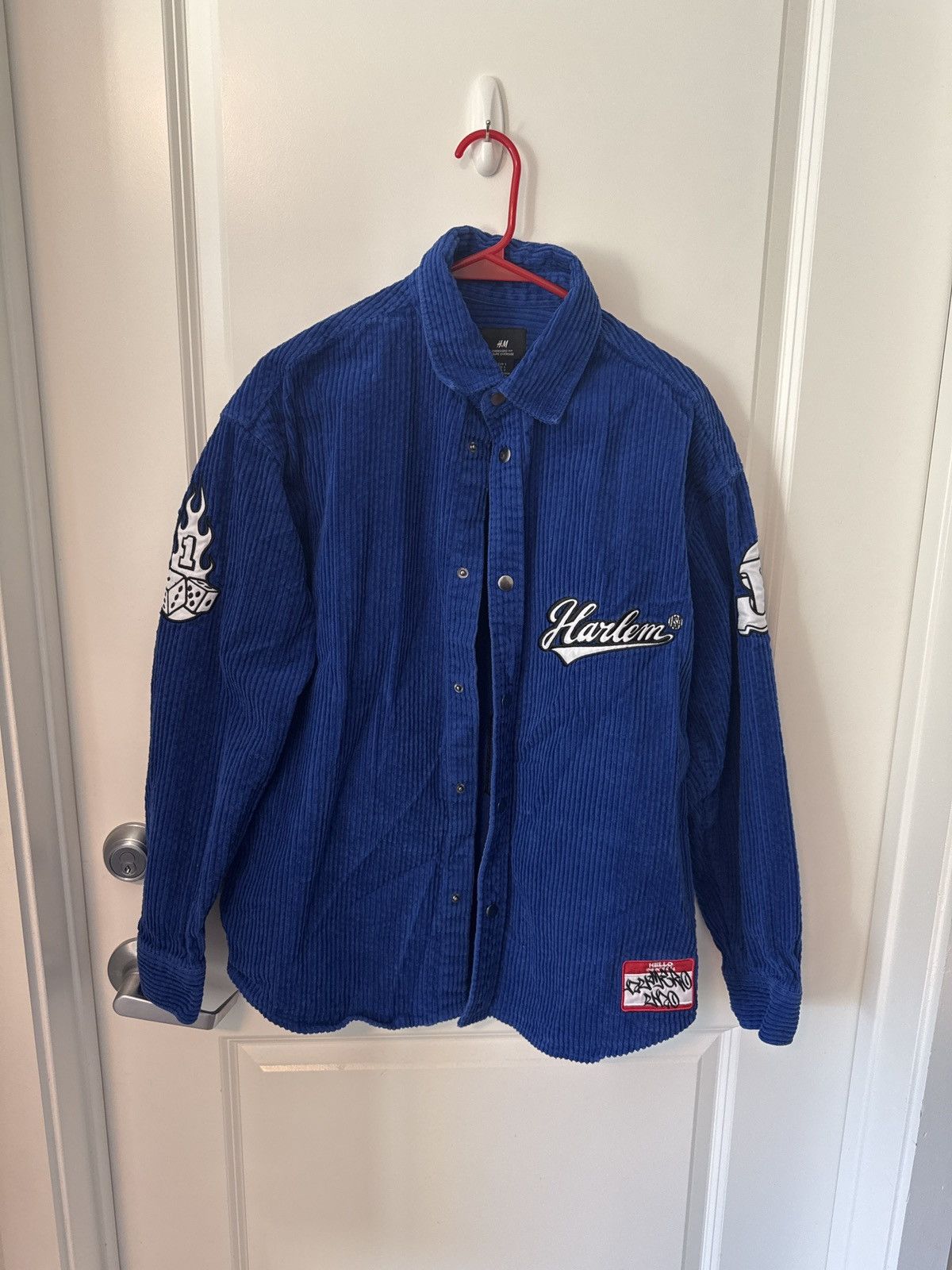 H&M Corduroy button down Size US L / EU 52-54 / 3 - 1 Thumbnail