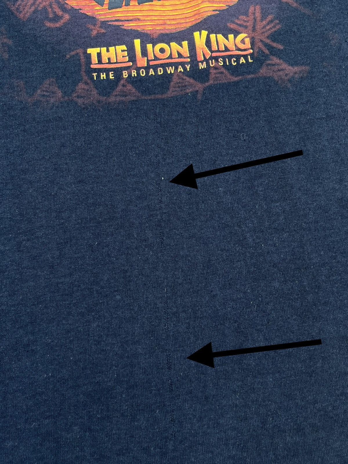 Disney VINTAGE 00’S THE LION KING MUSICAL DISNEY PRESENTS T-SHIRT Size US XL / EU 56 / 4 - 12 Thumbnail