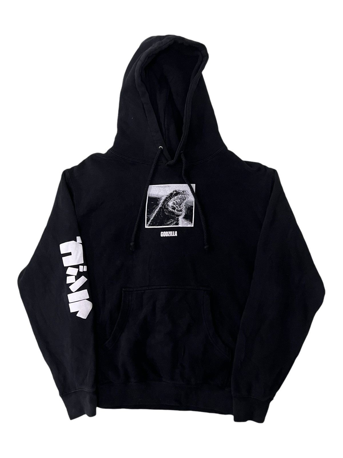 Anime × Vintage RARE Godzilla x Crunchyroll Rage Across Time Waves Hoodie Size US M / EU 48-50 / 2 - 4 Thumbnail