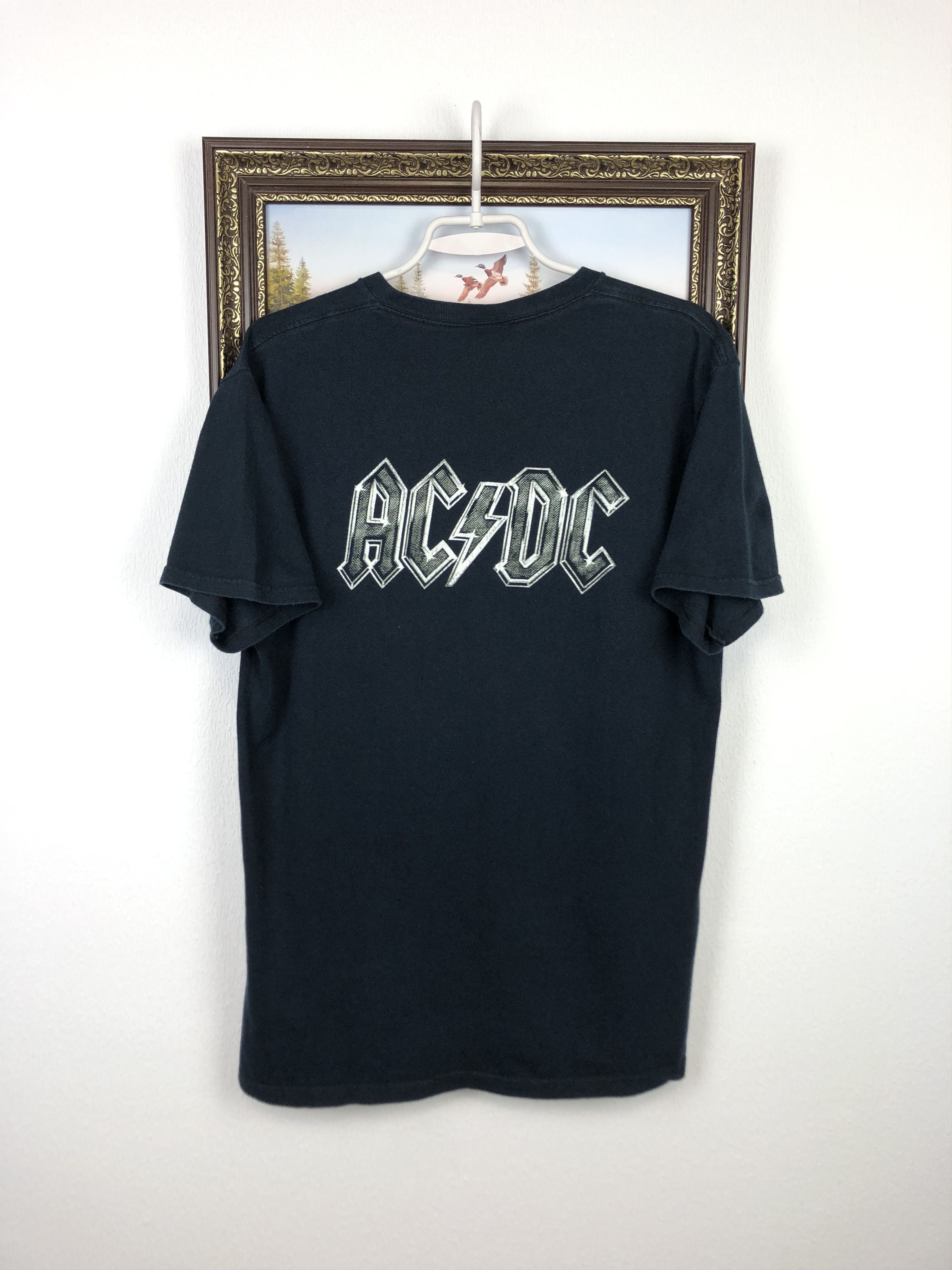 Vintage Vintage AC/DC Big Balls Band Graphic Tee Over Print Shirt Size US M / EU 48-50 / 2 - 8 Thumbnail