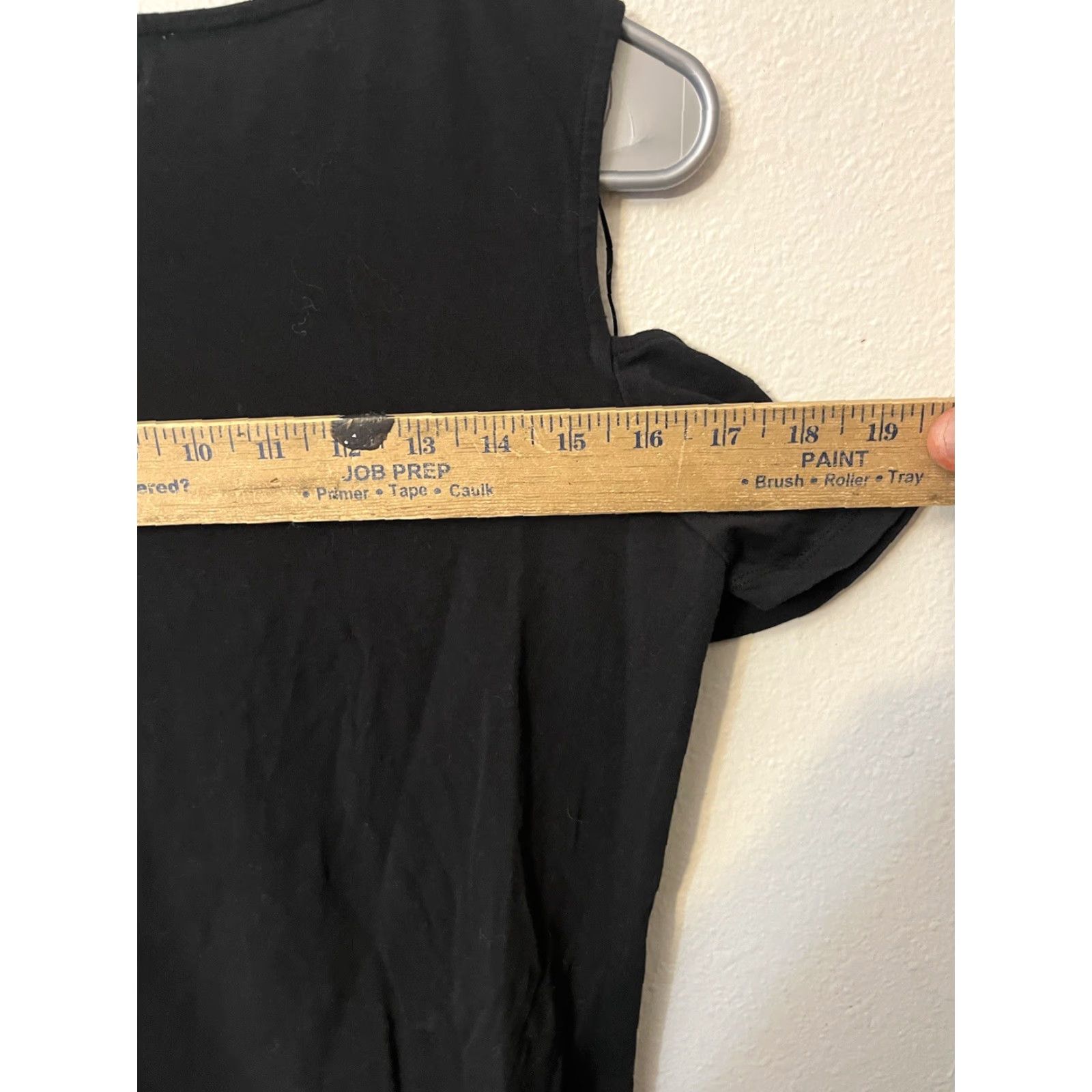 Vintage Michael Kors Women's Dress Black Cold Shoulder Short size Medium Size 32" / US 10 / IT 46 - 5 Thumbnail
