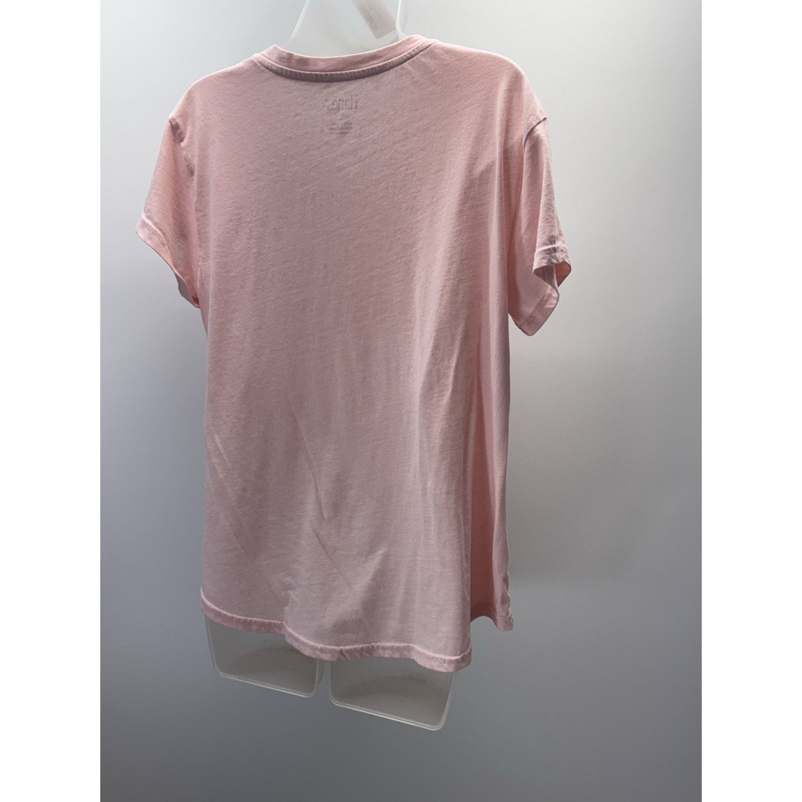 Hanes Michigan Wolverines Basic Hanes T-Shirt Womens Pink L Size US L / EU 52-54 / 3 - 3 Thumbnail