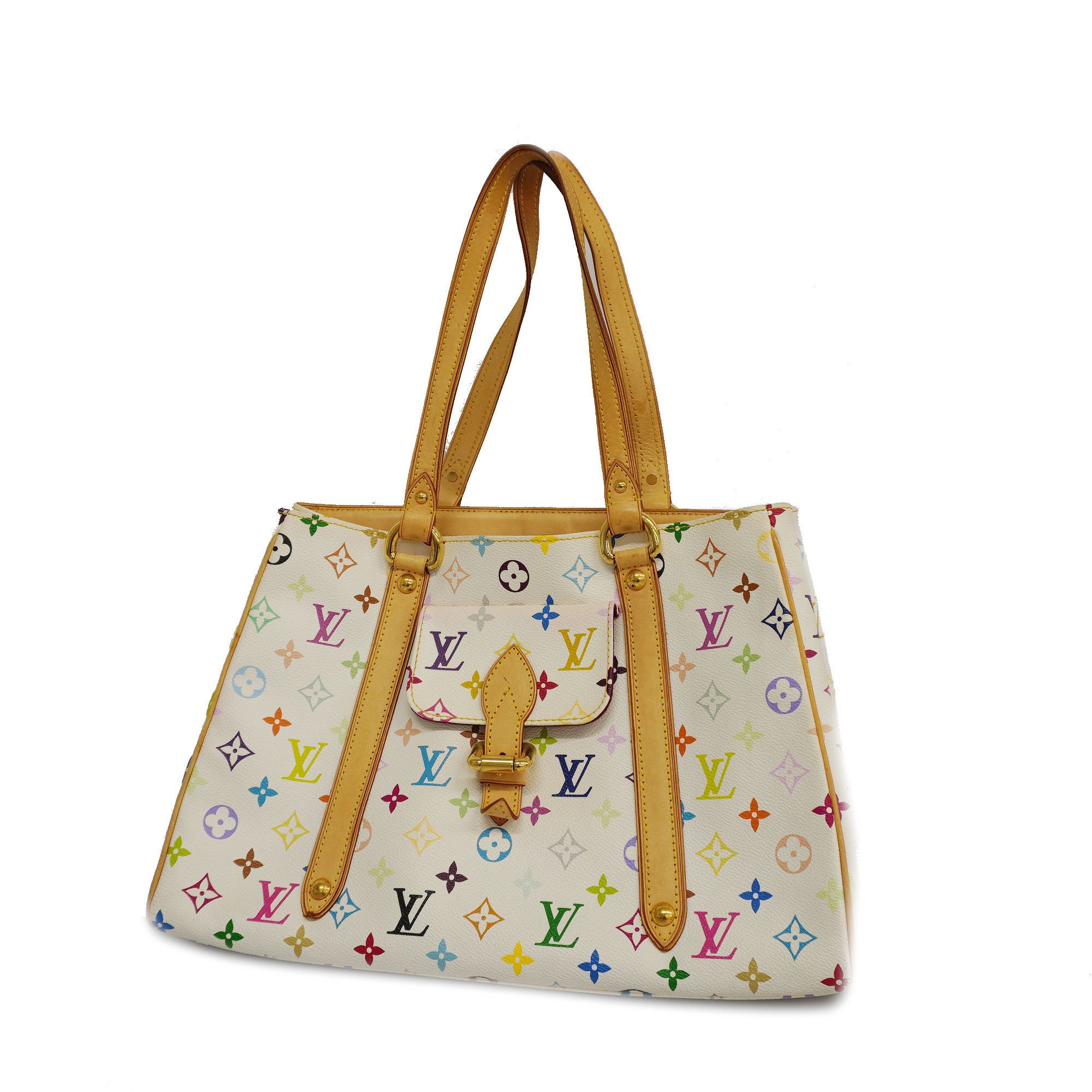 Louis Vuitton Cruise Glove Shopper PM M95116 Women's Handbag  Brown,Natural,Yellow