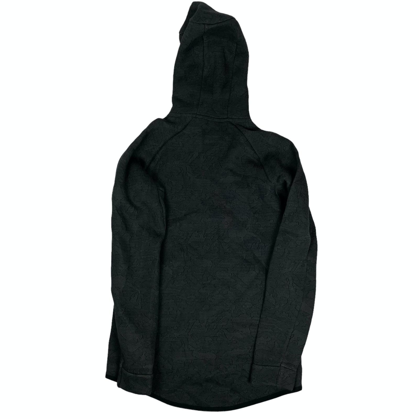 Nike Nike Tech Men Gray Cotton Long Sleeve Full Zip Hoodie Medium Size US M / EU 48-50 / 2 - 10 Thumbnail