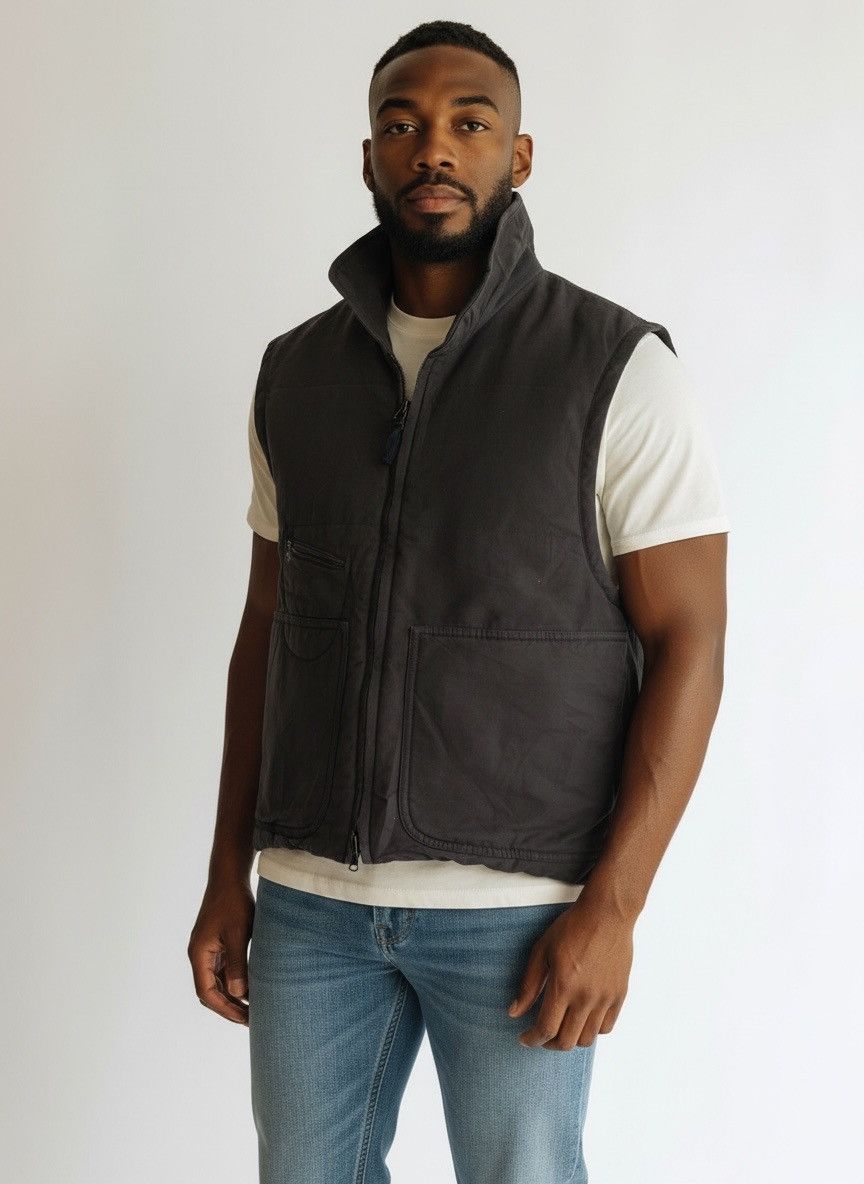 45rpm 🔥VINTAGE 45RPM & JOUBU DE NAGAMOCHI RAW PADDED WESTERN VEST Size US M / EU 48-50 / 2 - 1 Thumbnail