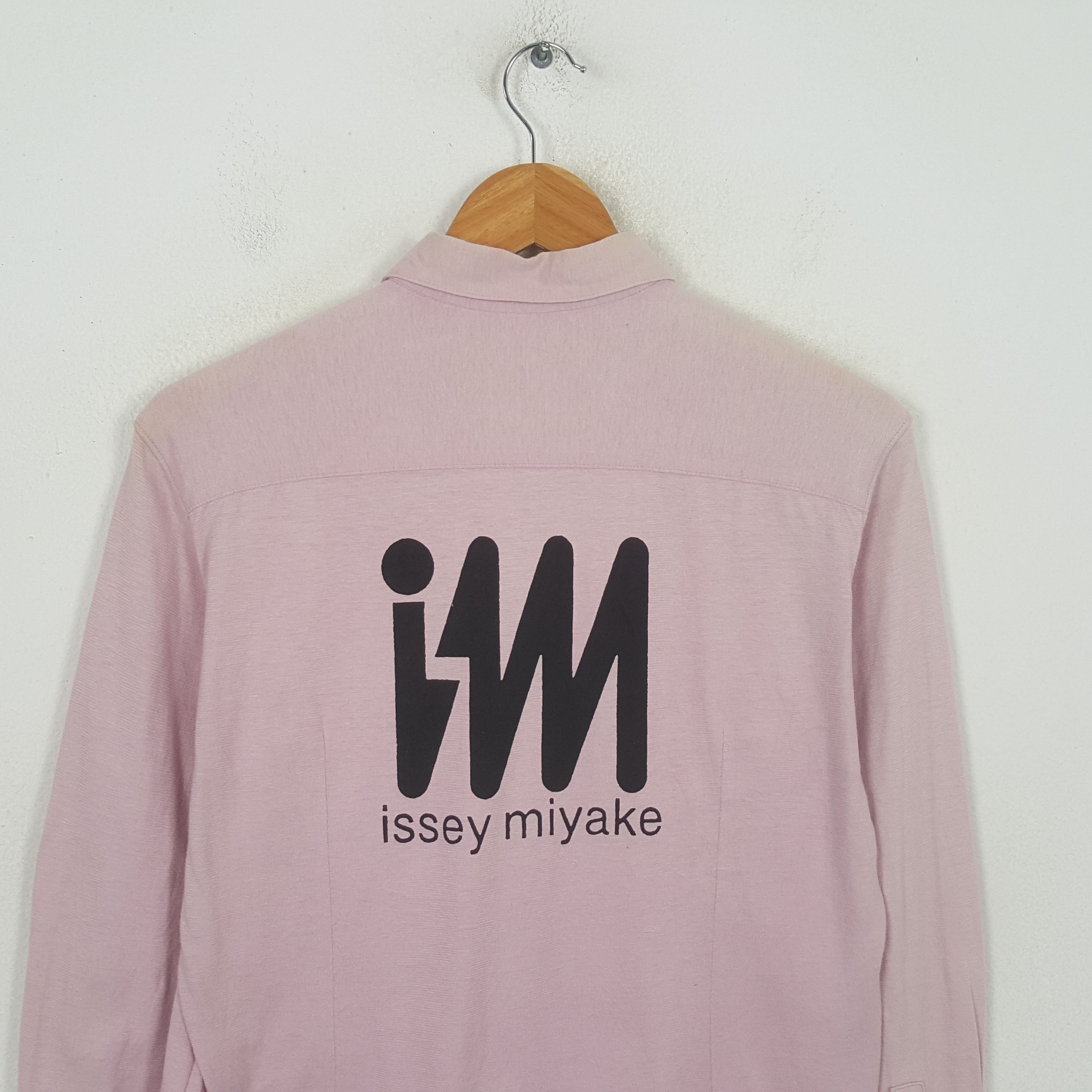Issey Miyake Vintage Issey Miyake Japanese Designer Shirt C294N34 Size US M / EU 48-50 / 2 - 2 Thumbnail