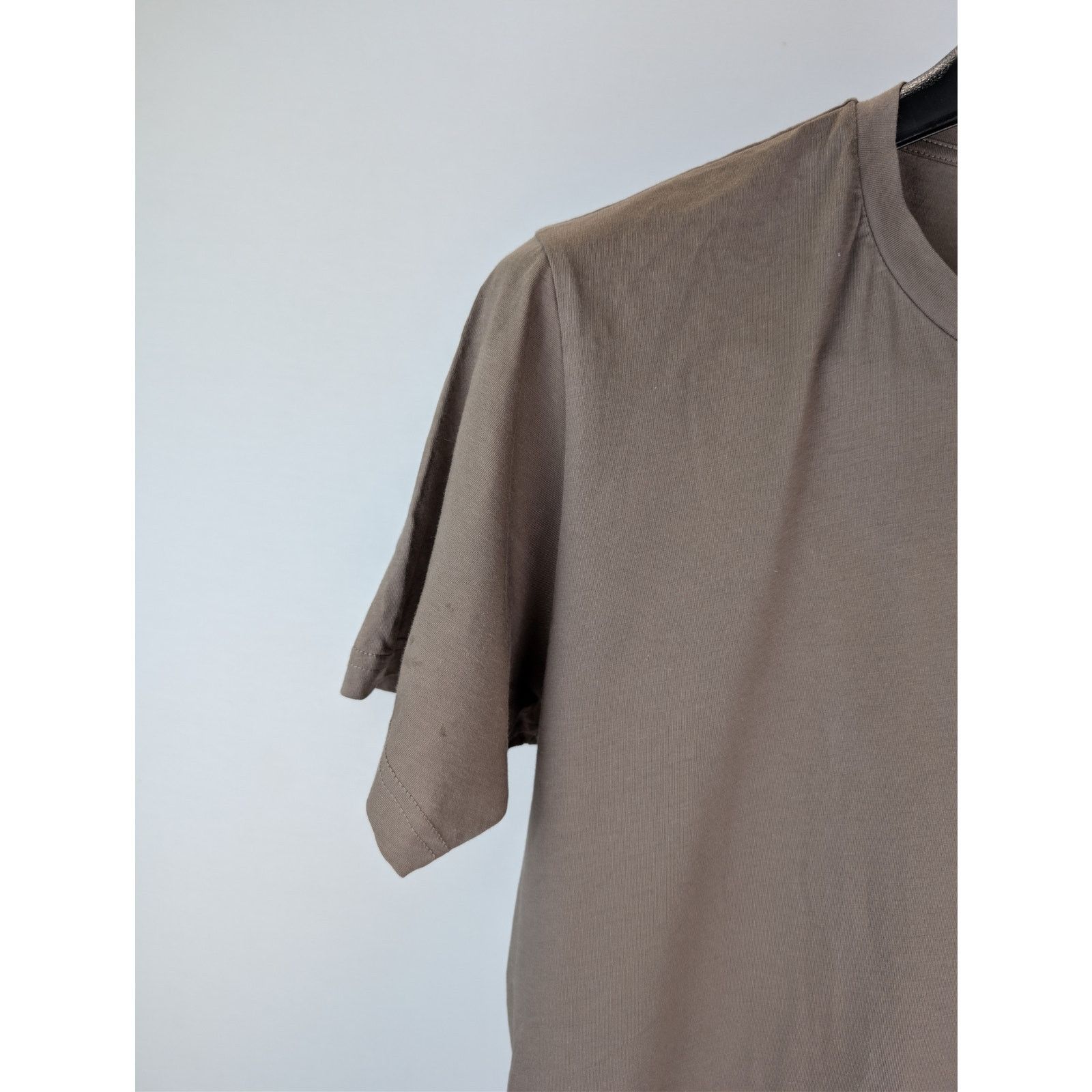 & Other Stories o1rshd1 CC20 De Petrillo Cotton Knit Crew Neck T-Shirt Brown Size US M / EU 48-50 / 2 - 5 Thumbnail